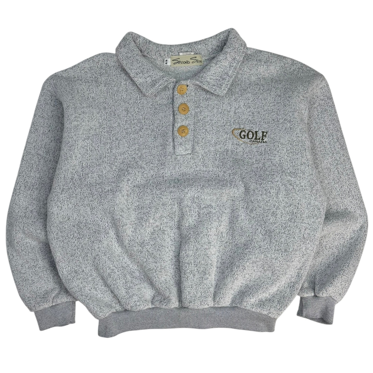 Vintage Golf Canada Pullover Heather Grey