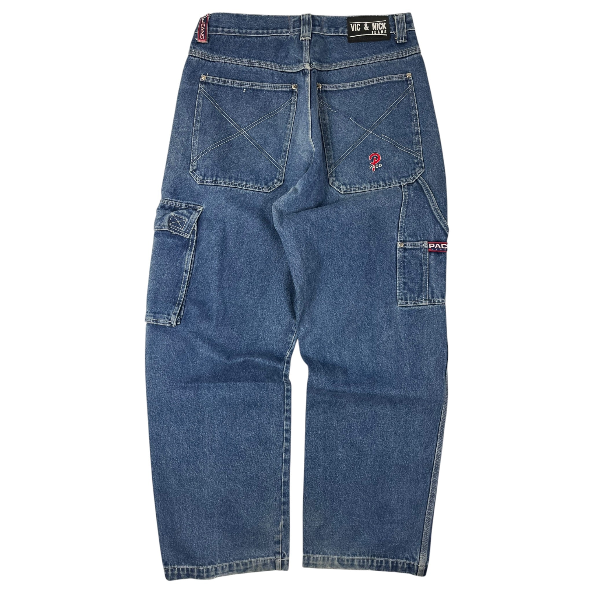 Vintage Paco Jeans Baggy Embroidered Denim