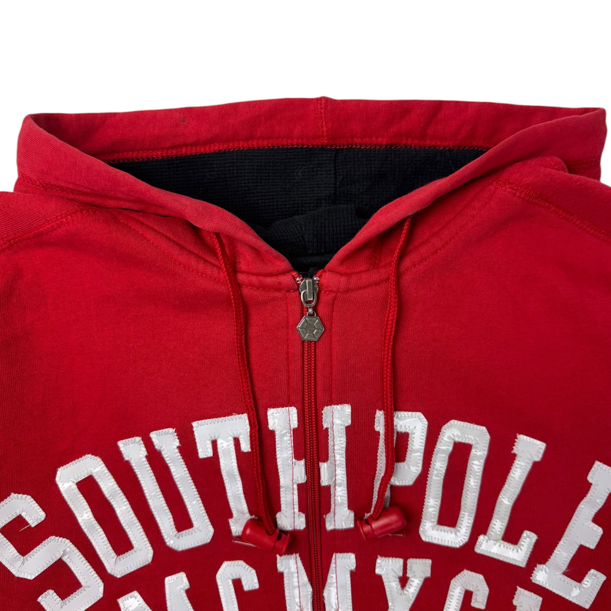 Vintage Y2K Southpole Zip Up Hoodie Red