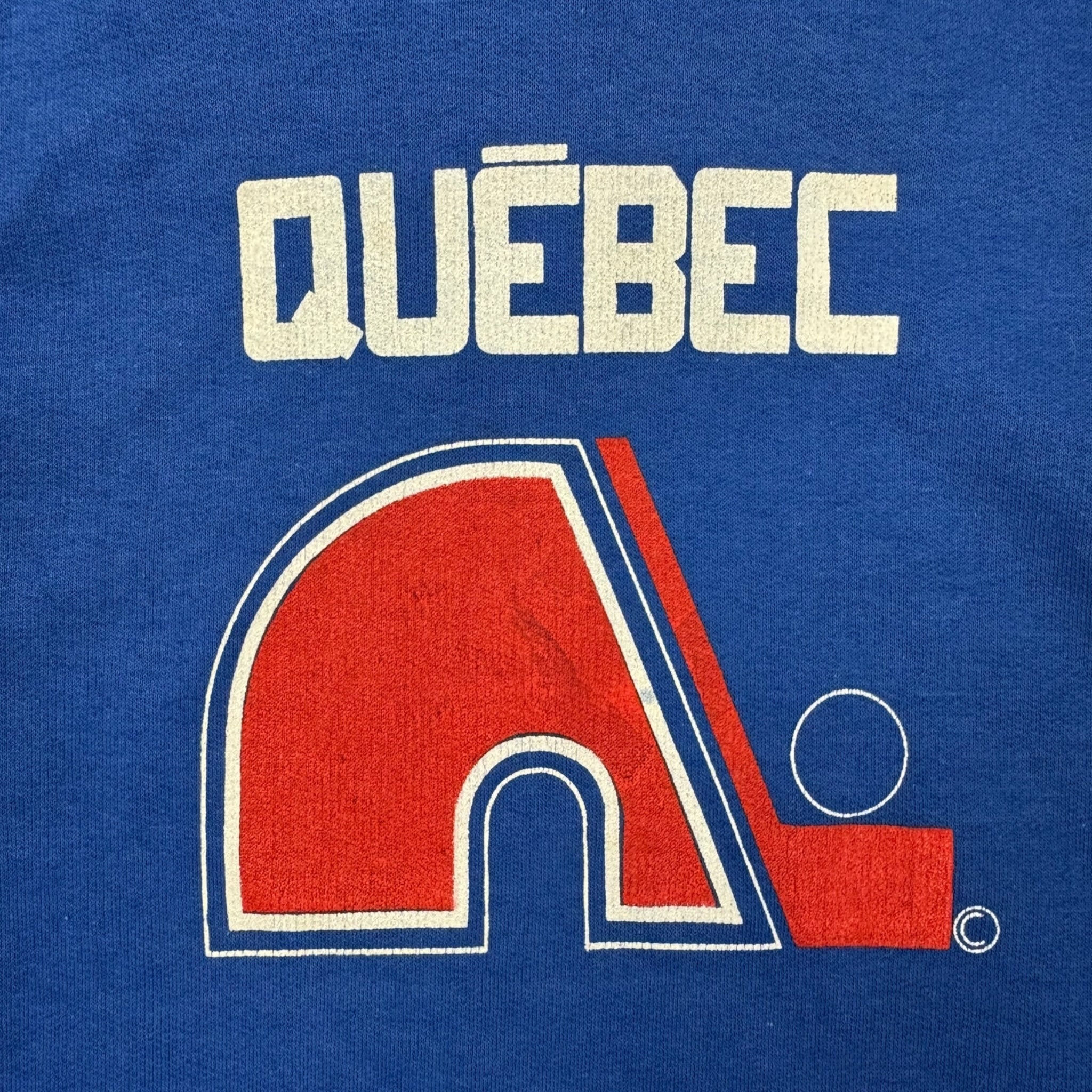 Vintage Quebec Nordiques Logo Hoodie