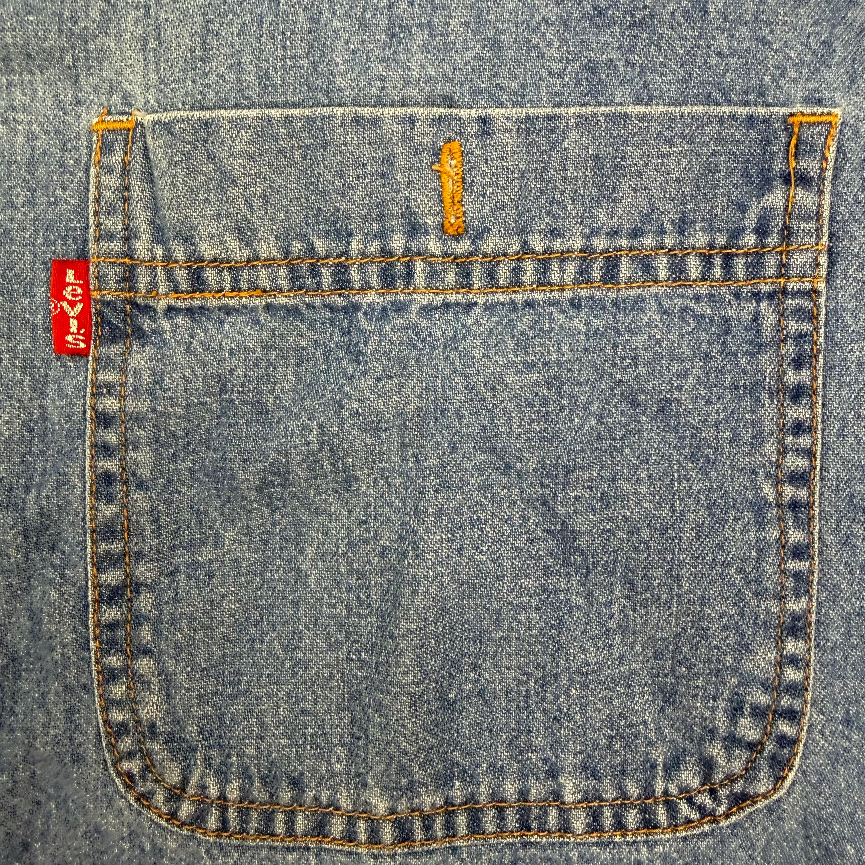 Levi’s Denim Button Up Shirt Blue