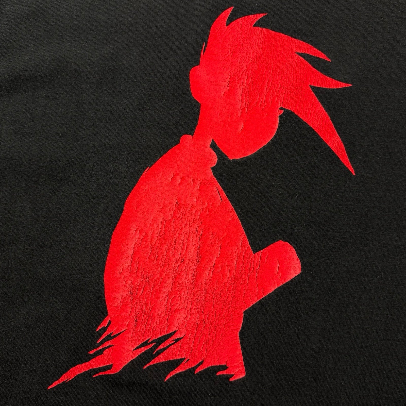 Vintage Penny Arcade Cardboard Tube Samurai T-Shirt Black