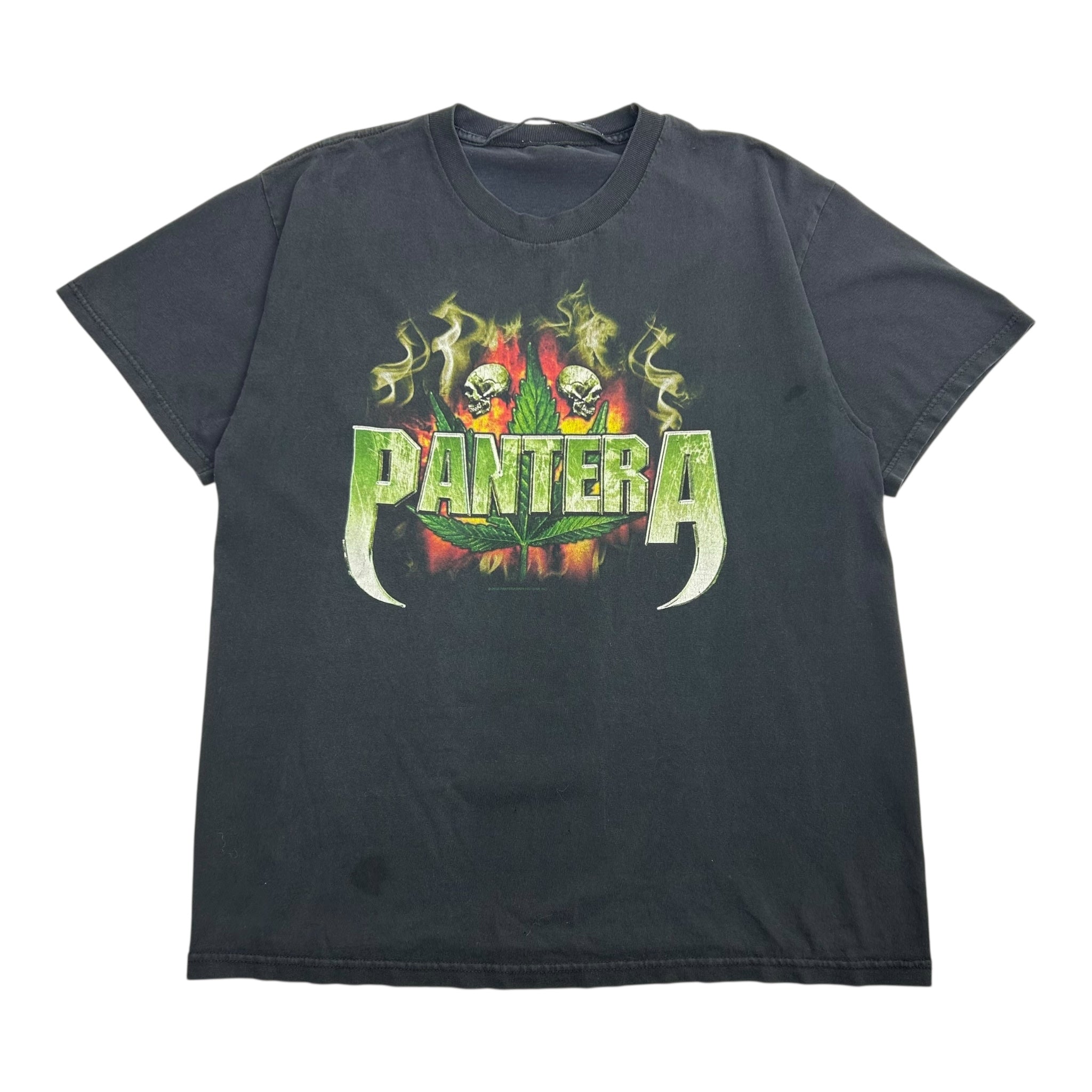 2002 Pantera Cannabis Tee Black