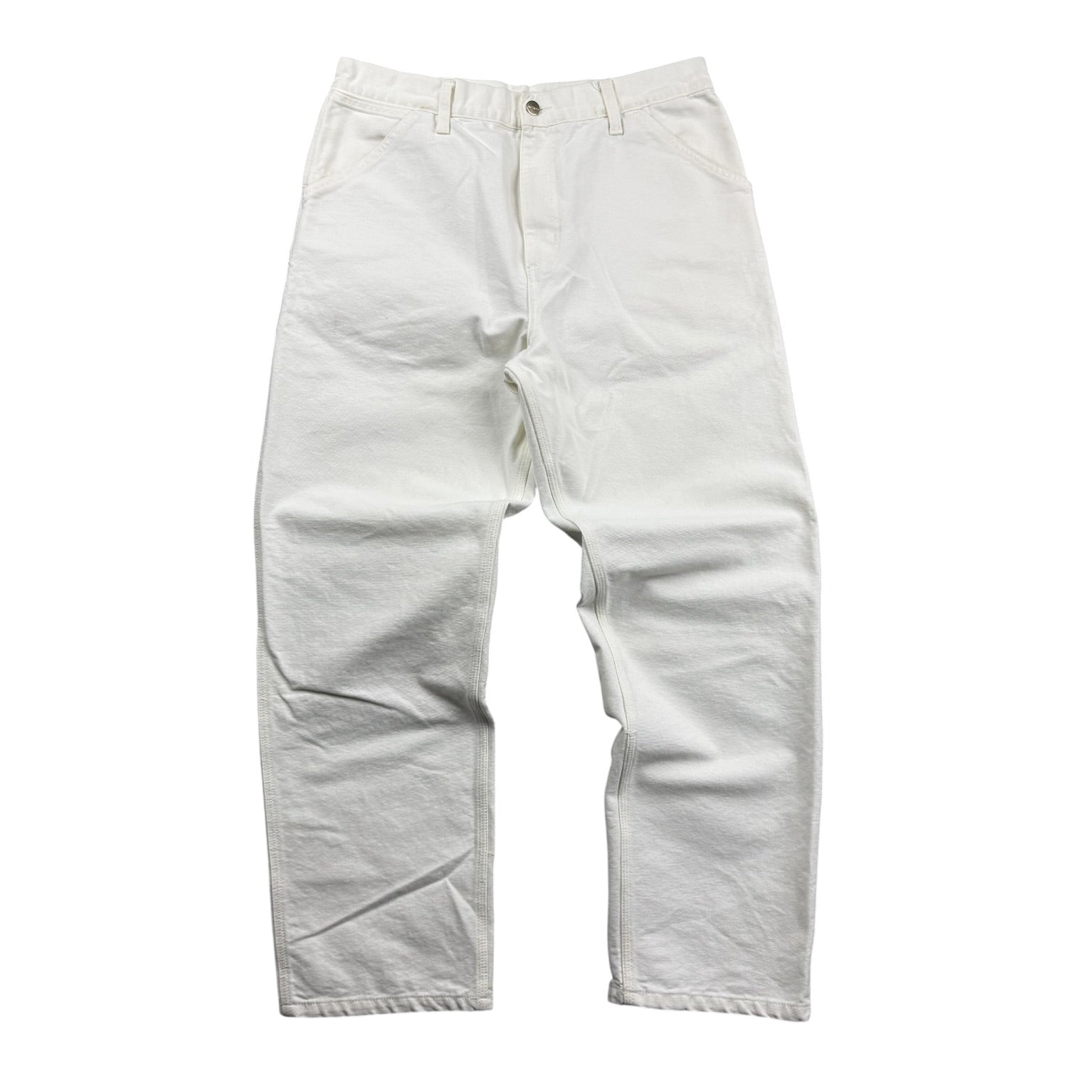 Carhartt WIP Single Knee Pants White