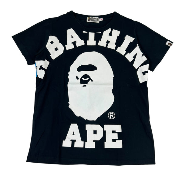 (W) A Bathing Ape College Logo T-Shirt