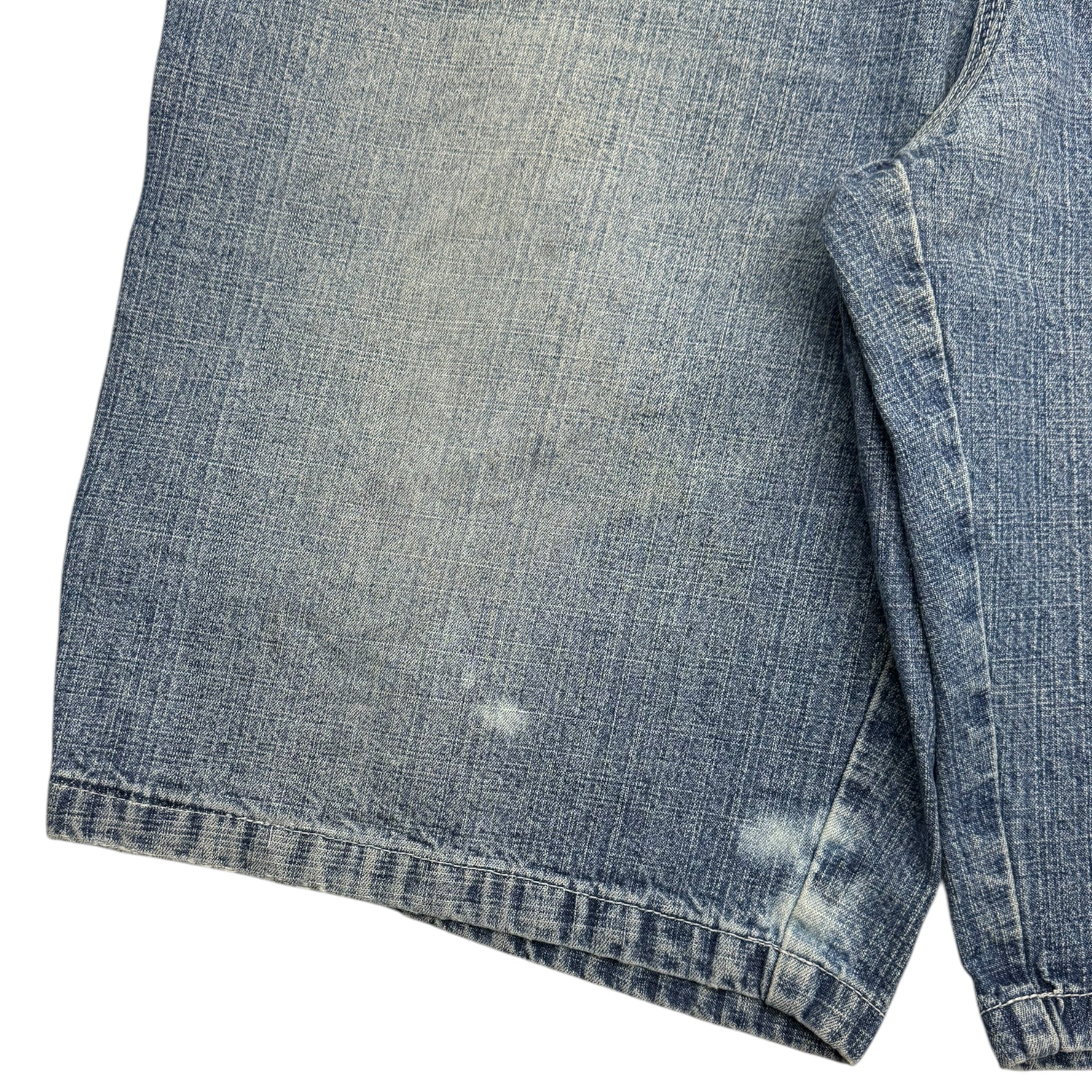 Vintage Y2K Brooklyn Express Denim Shorts