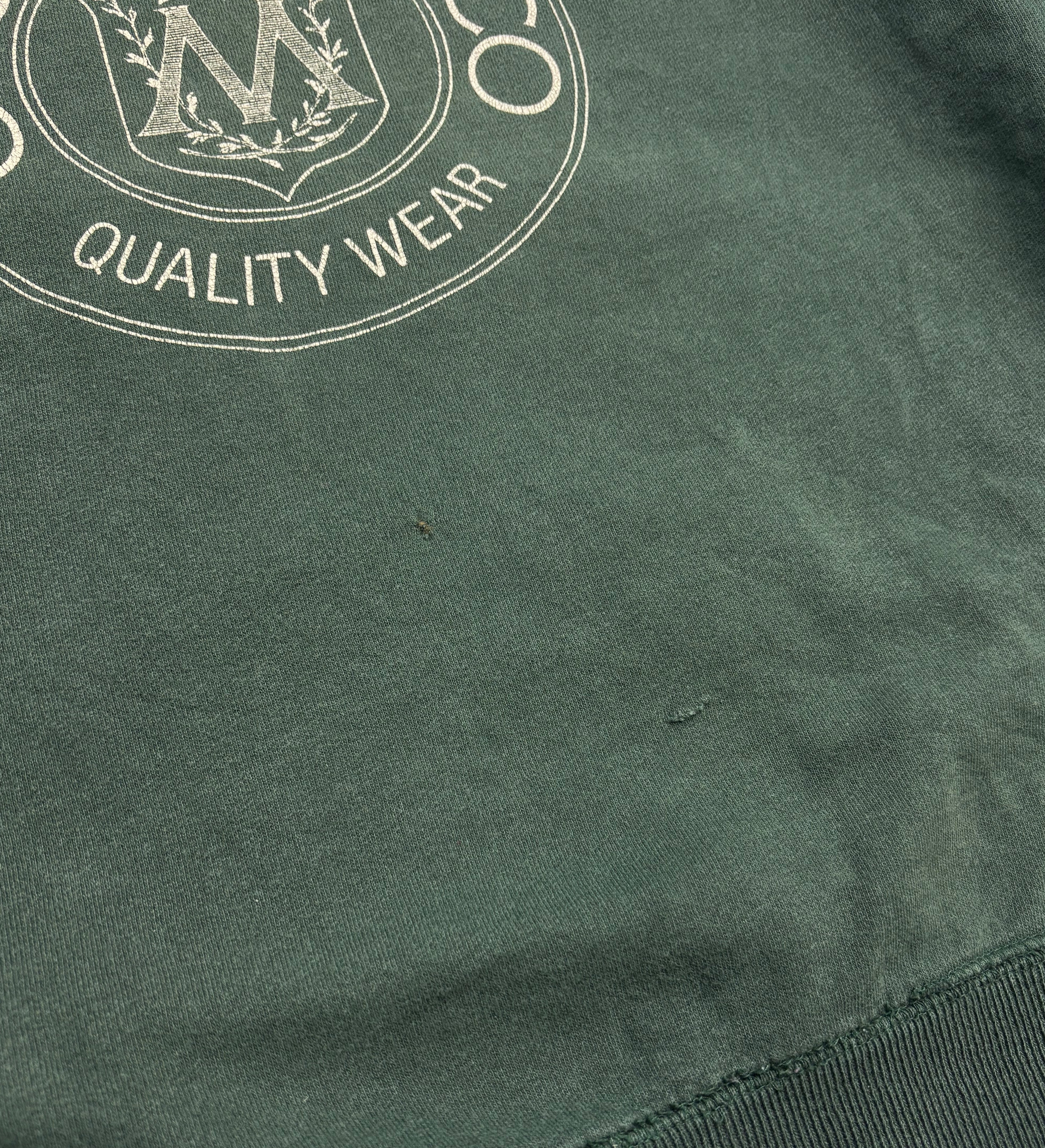 Vintage Club Monaco Crest Crewneck Green