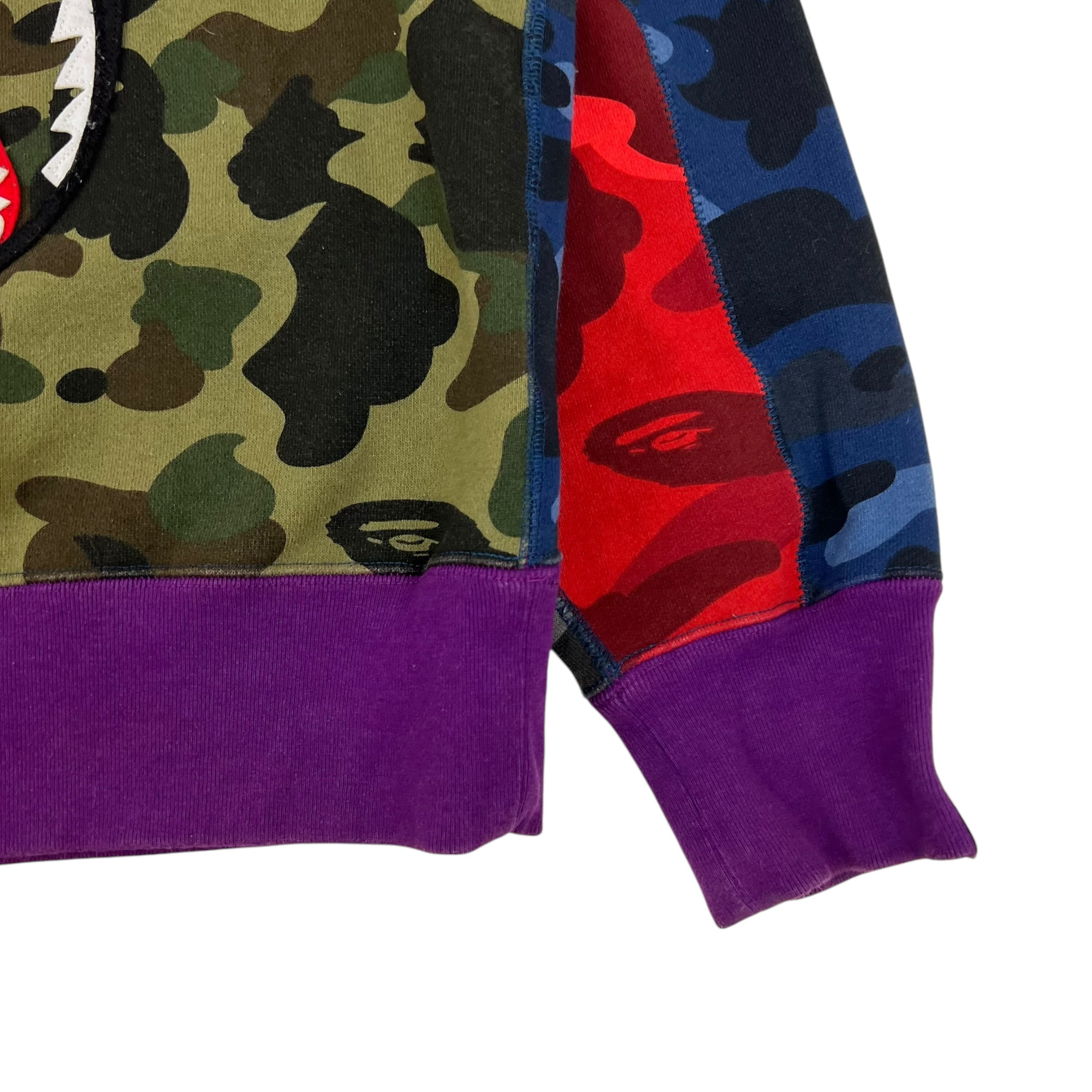 BAPE Shark Mix Camo Sweatshirt