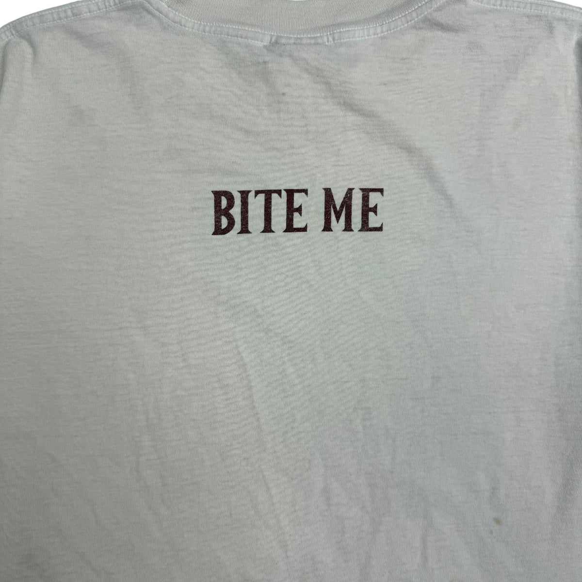 1990s The Offspring “Bite Me” Tee White