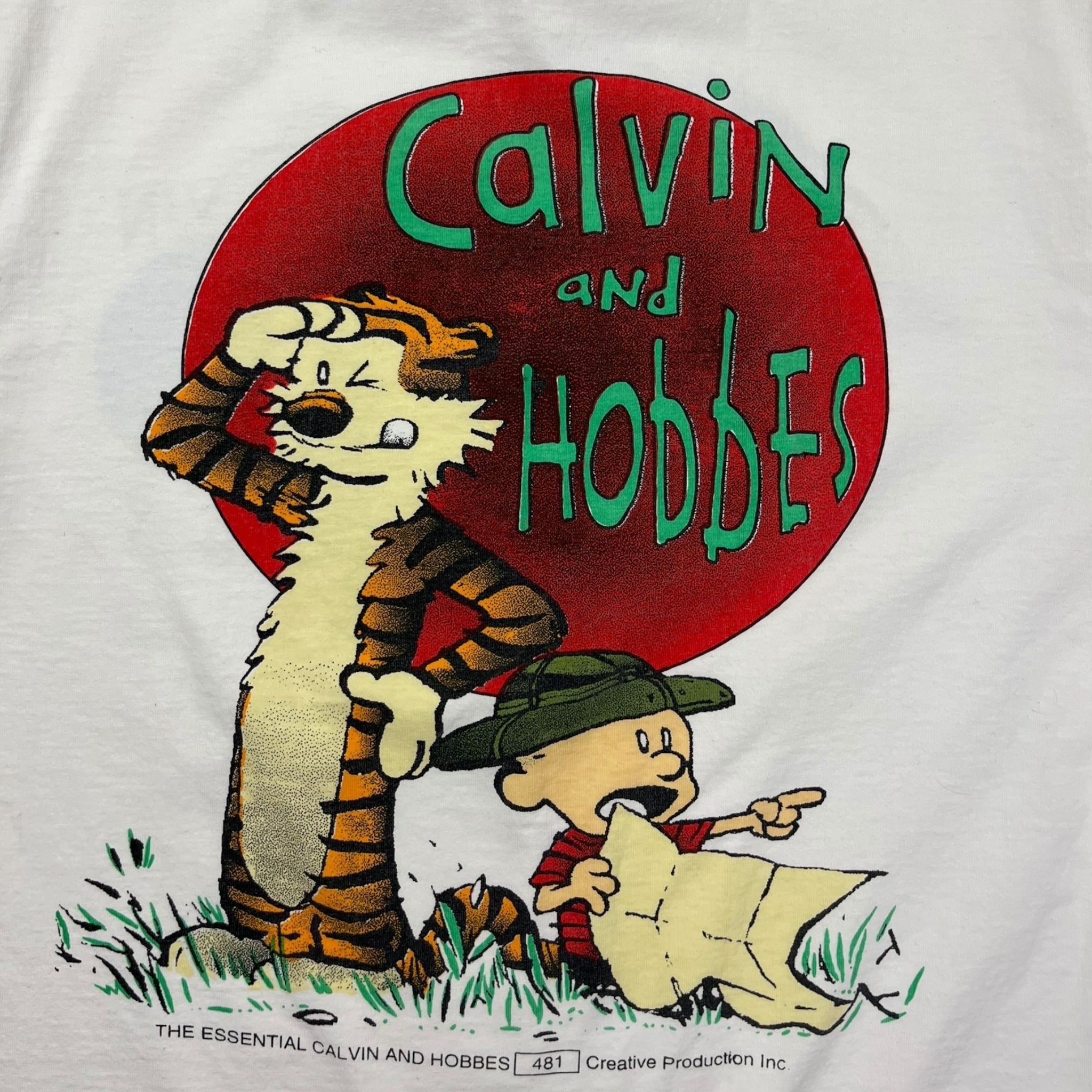 Vintage Calvin and Hobbes Mullet T-Shirt
