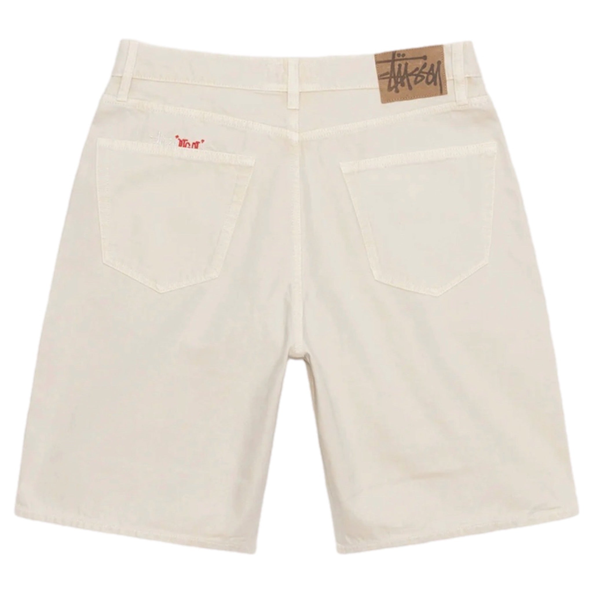 Stussy Big Ol’ Washed Canvas Shorts Vintage Natural