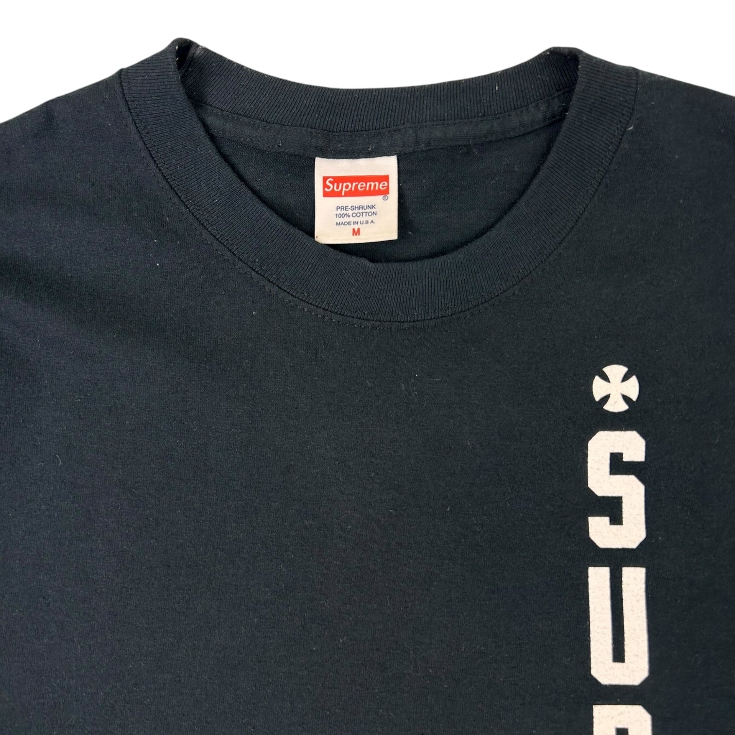 Supreme X Independent Long Sleeve T-Shirt Black
