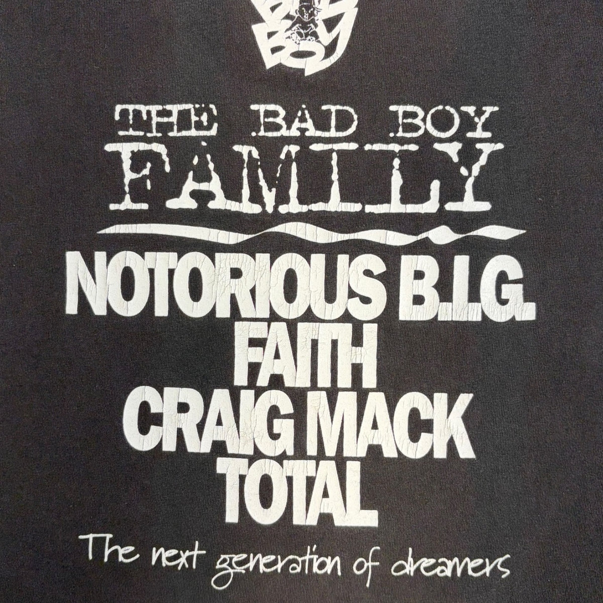 Vintage 90’s Bad Boy Entertainment T-Shirt Black