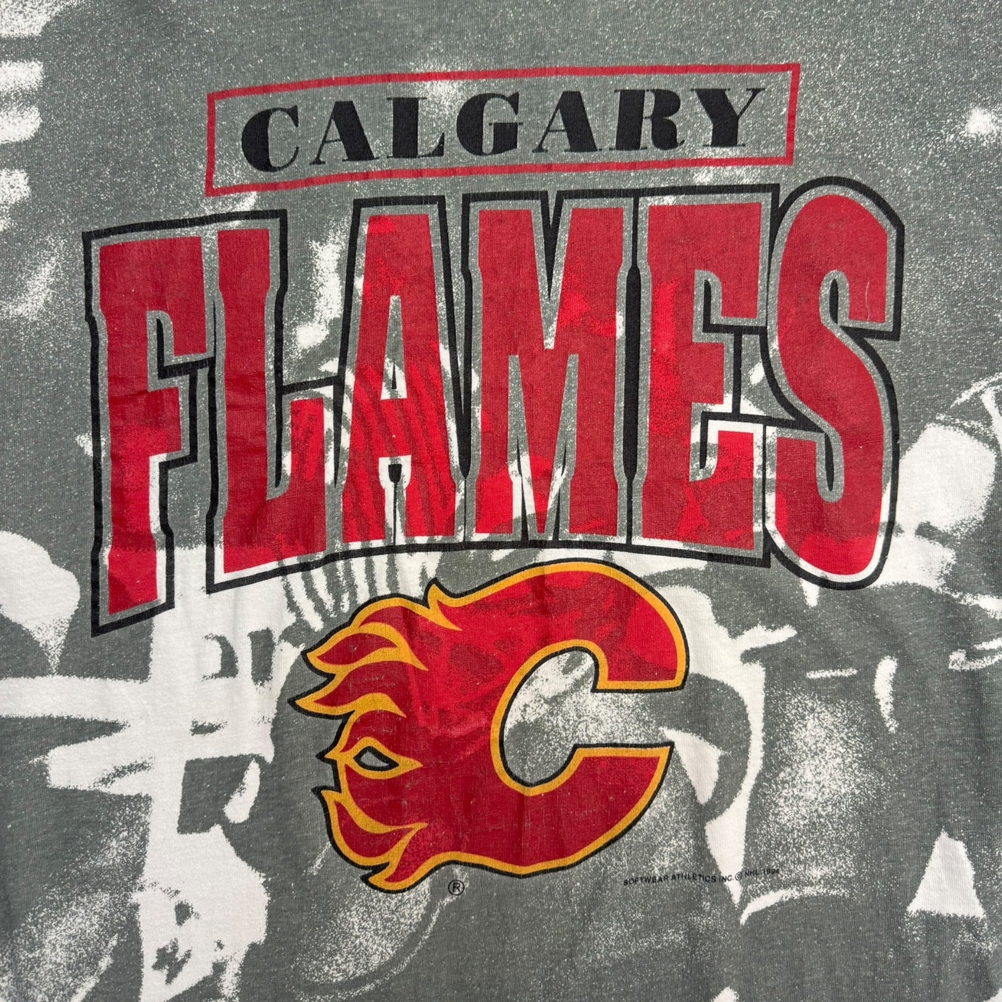 1994 Calgary Flames All Over Print NHL T-Shirt