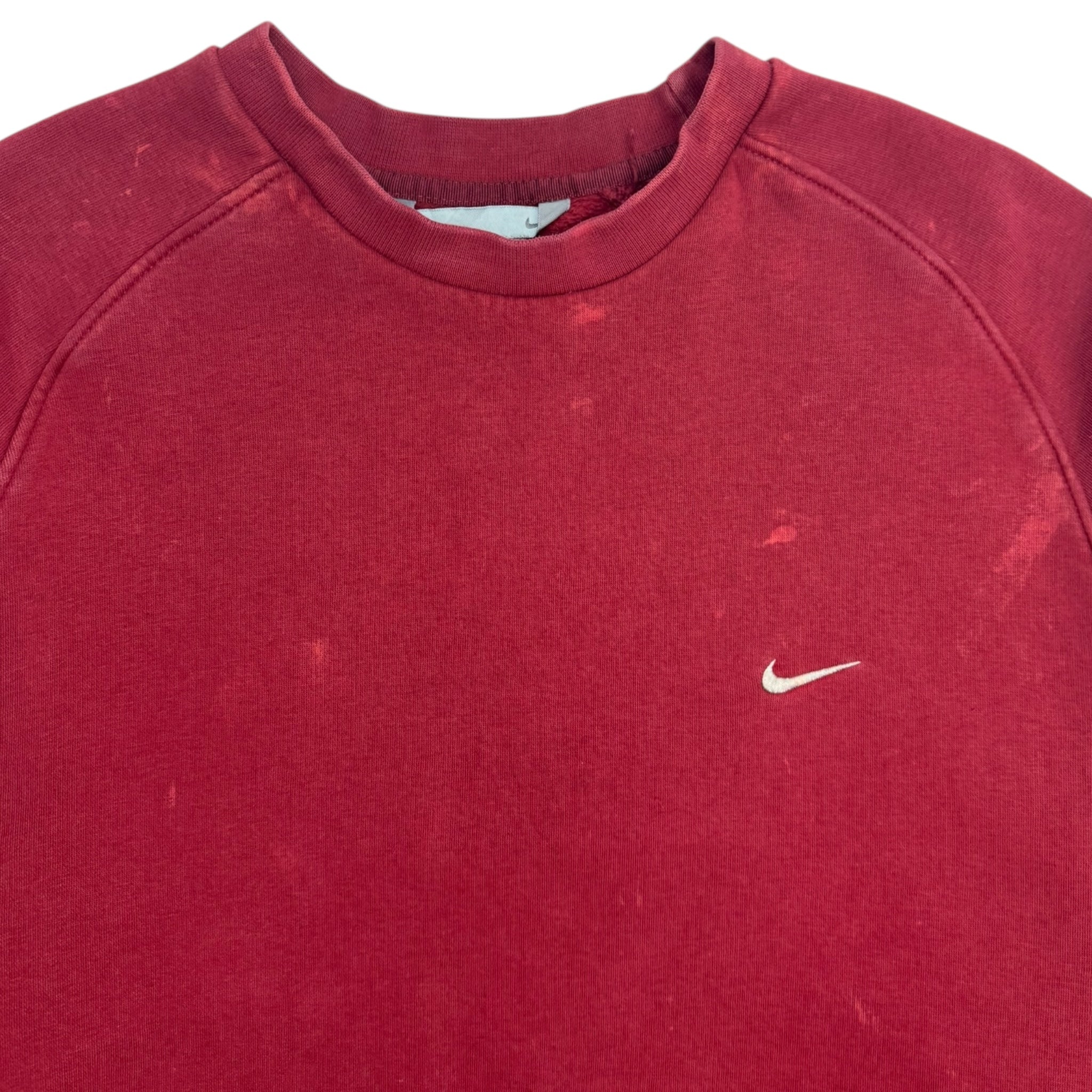 Vintage Nike Pocket Swoosh Crewneck Red