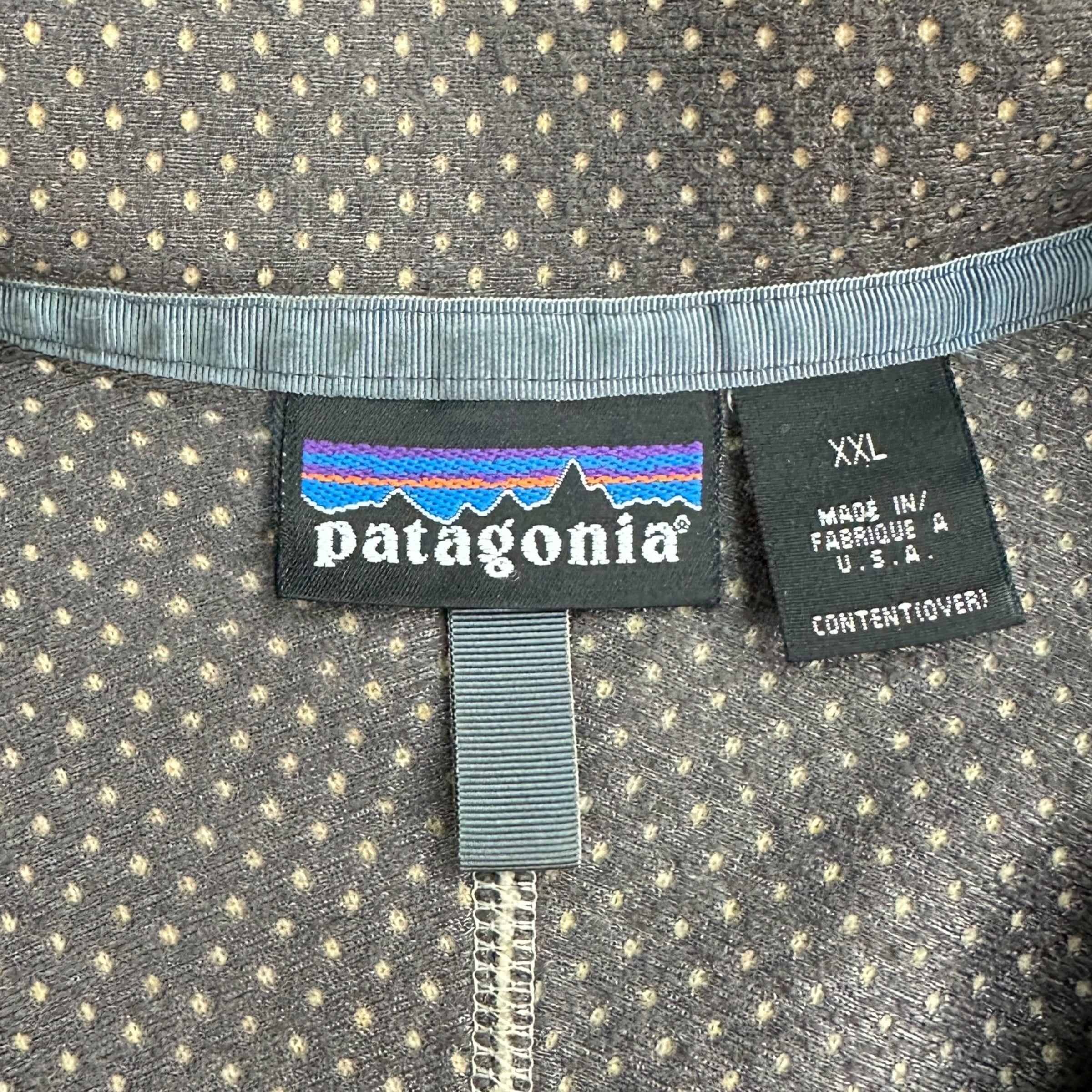 Vintage Patagonia Deep Pile Fleece Jacket Oatmeal
