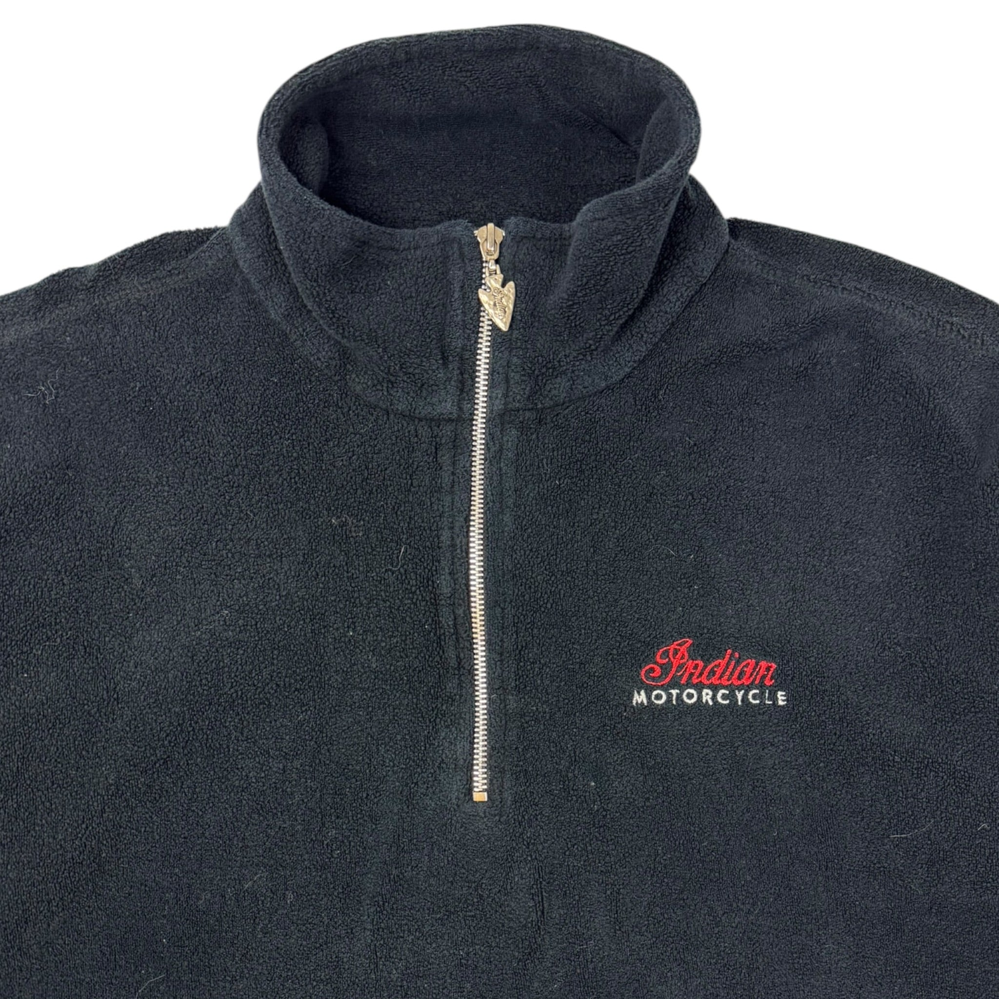 Vintage Indian Motorcycles Quarter Zip Sweater