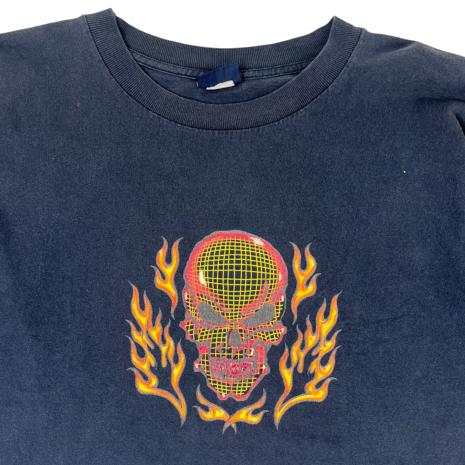 Vintage Y2K Extreme Limit Long Sleeve T-Shirt Navy