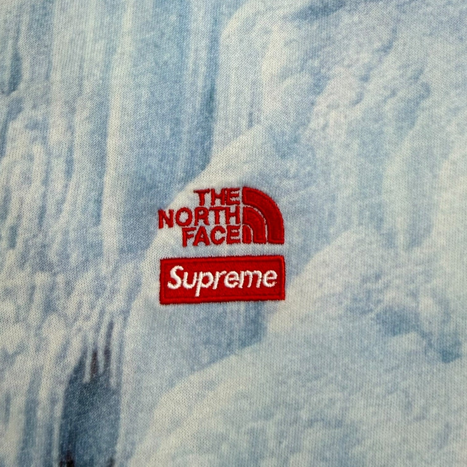 Supreme x The North Face Ice Climb Tee Blue