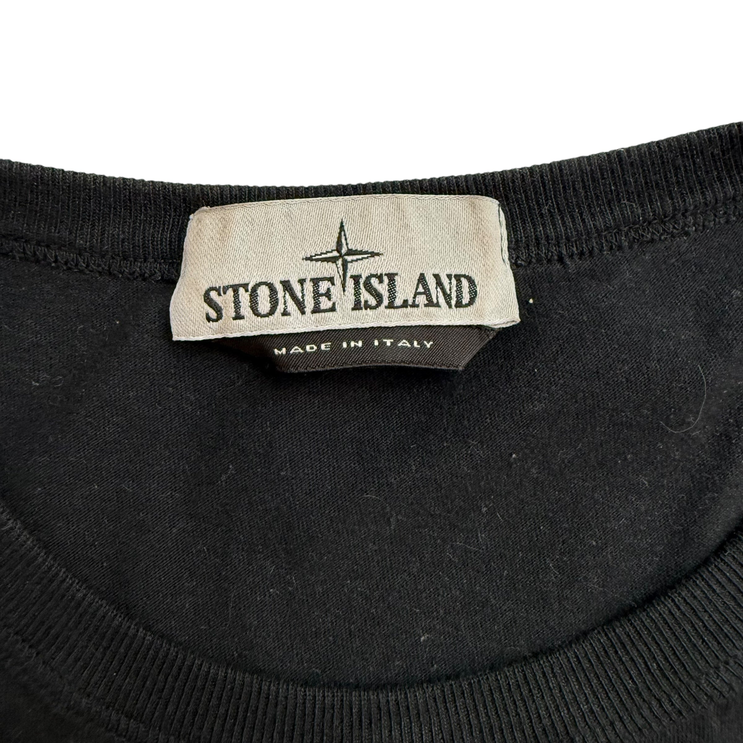 Stone Island Pocket Tee Black