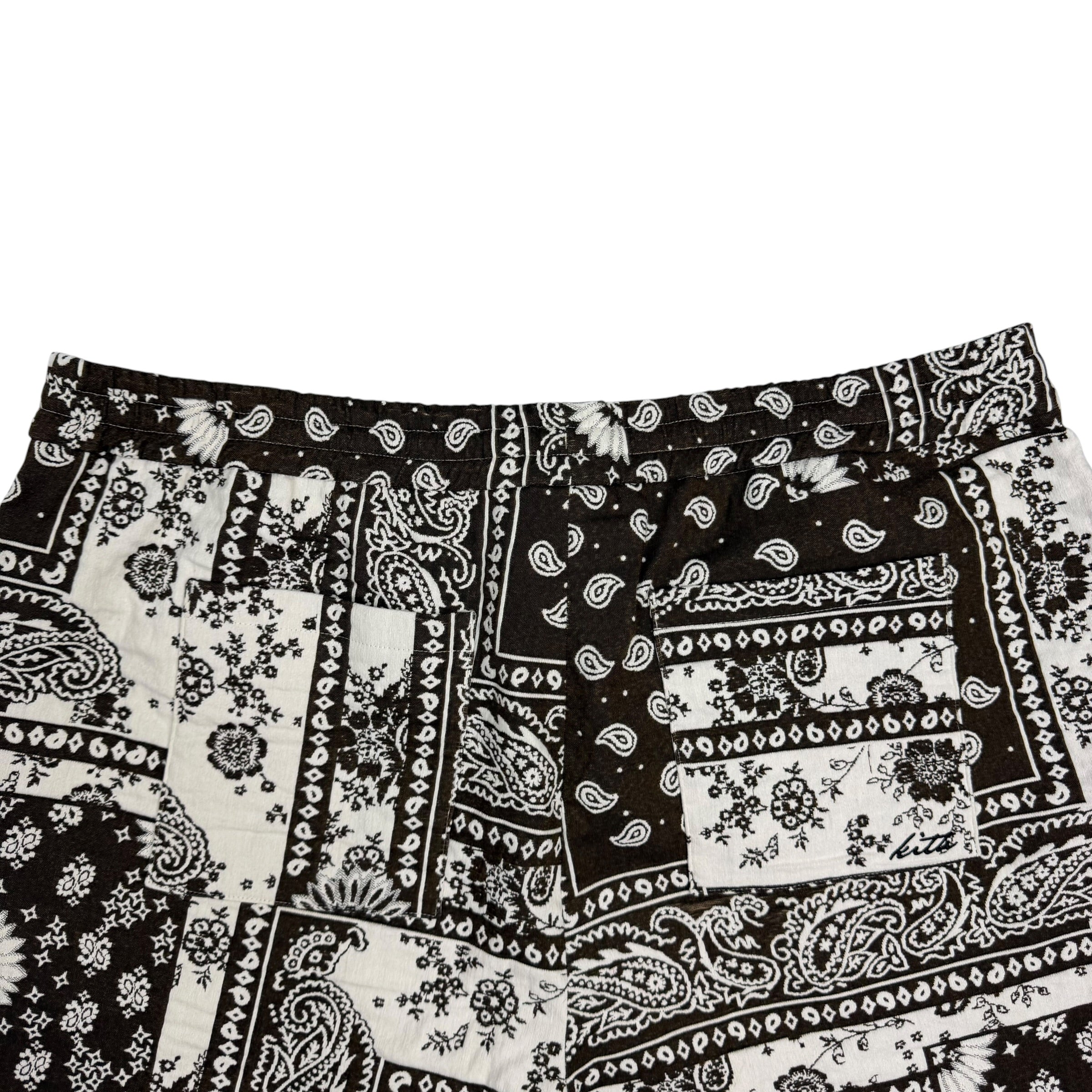 Kith Bandana Jacquard Lewis Short Coffee