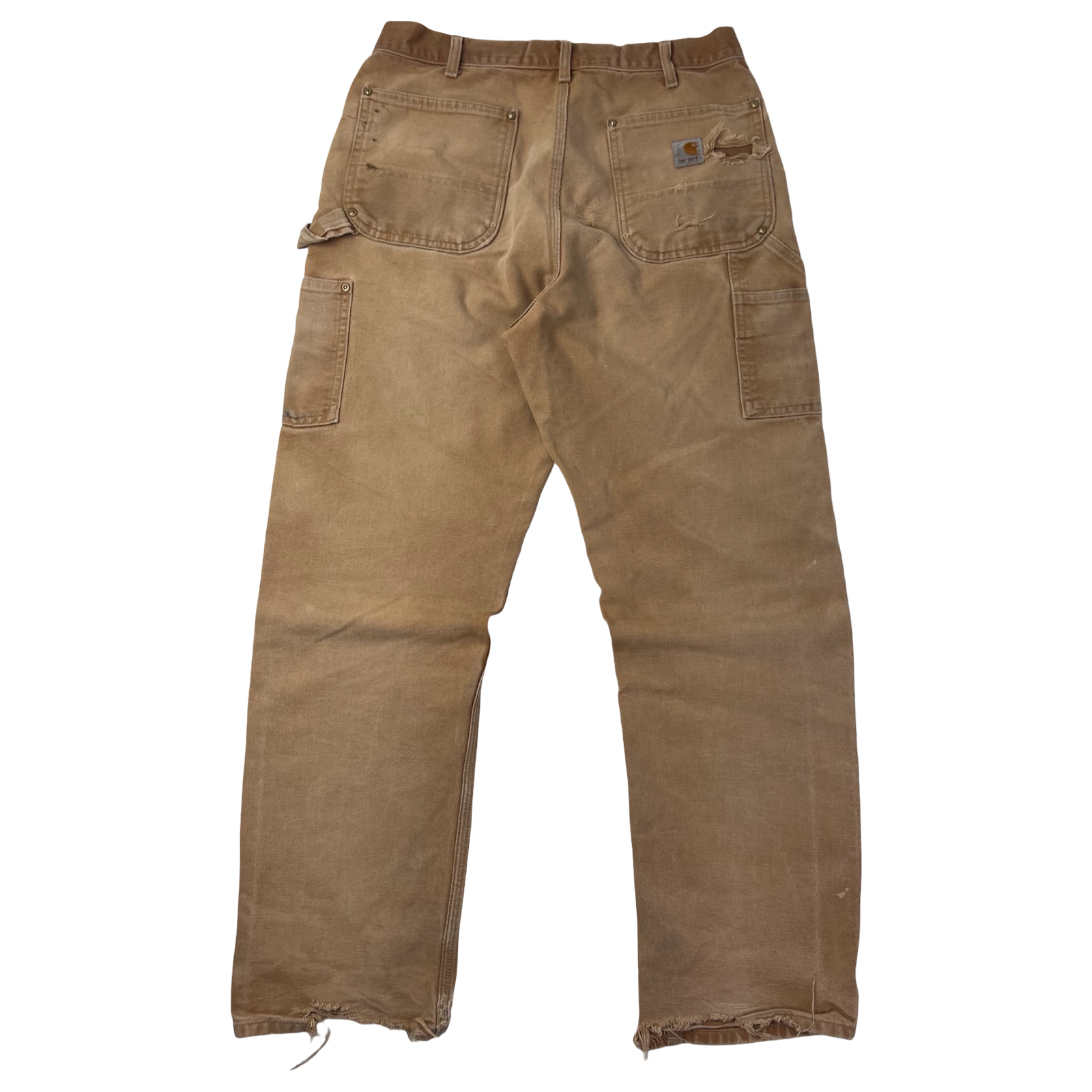 Vintage Carhartt Double Knee Carpenter Pants Beige