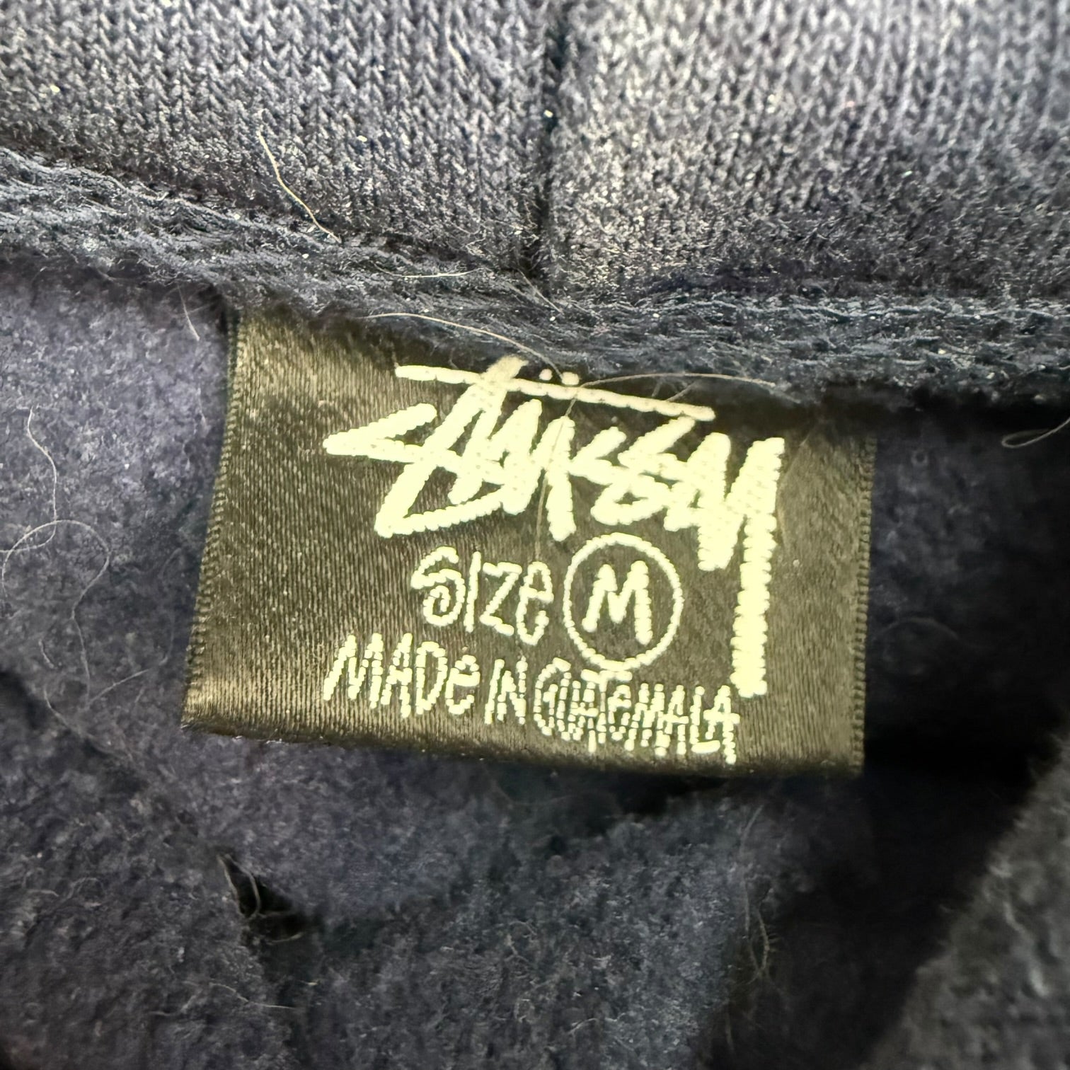 Stussy Basic Hoodie Navy Blue
