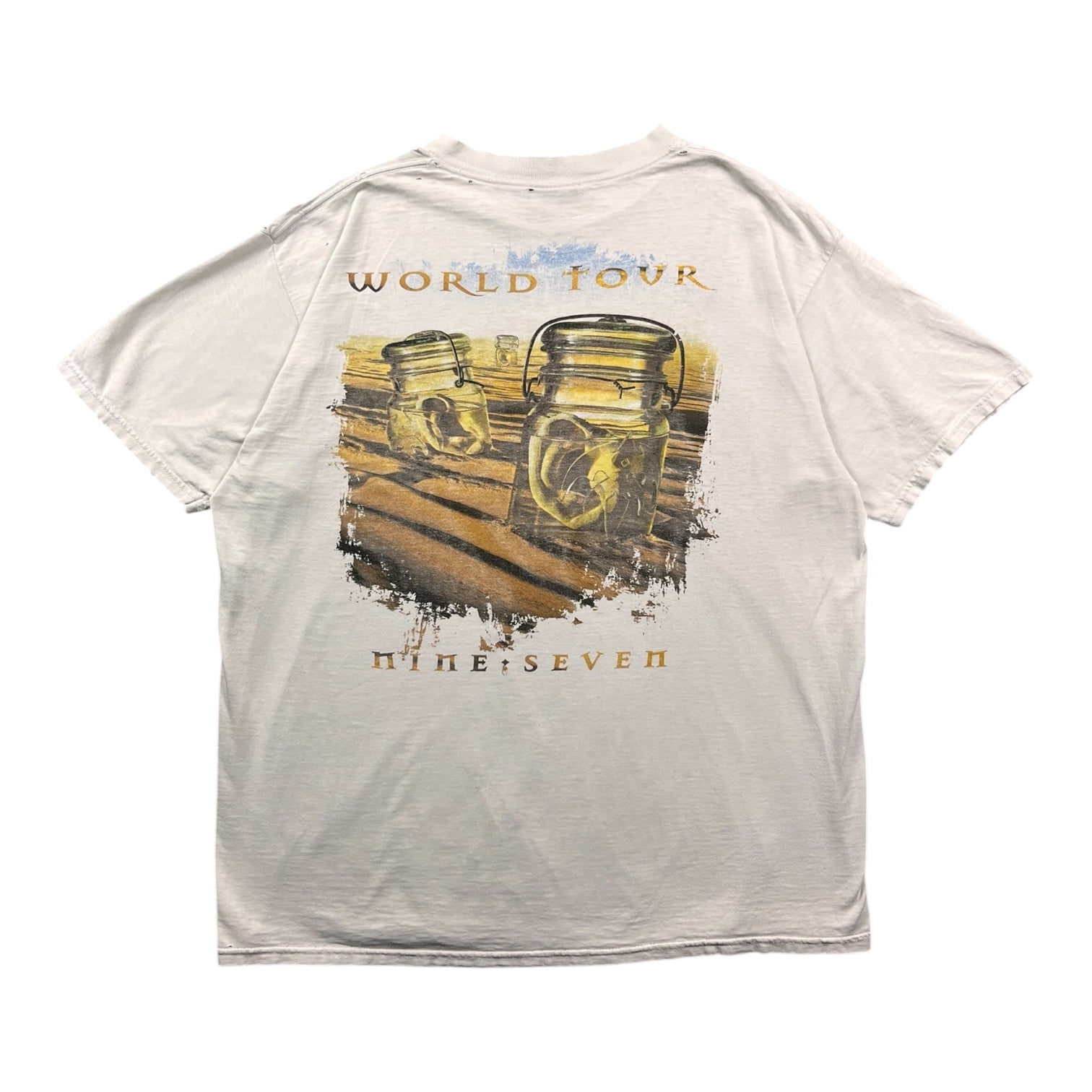 1997 Queensryche Year in the Now Frontier Tee White