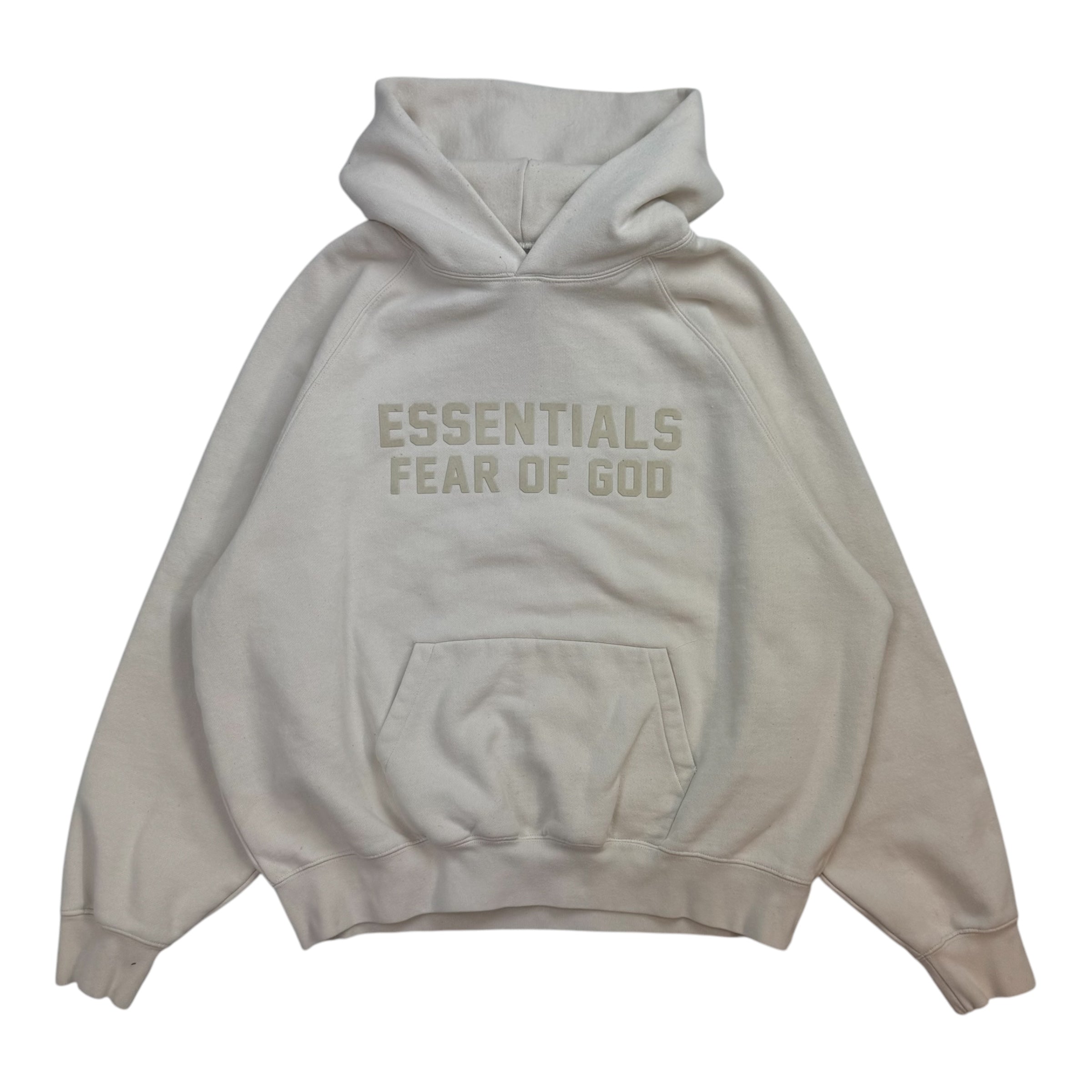 Fear of God Essentials Hoodie Egg Shell