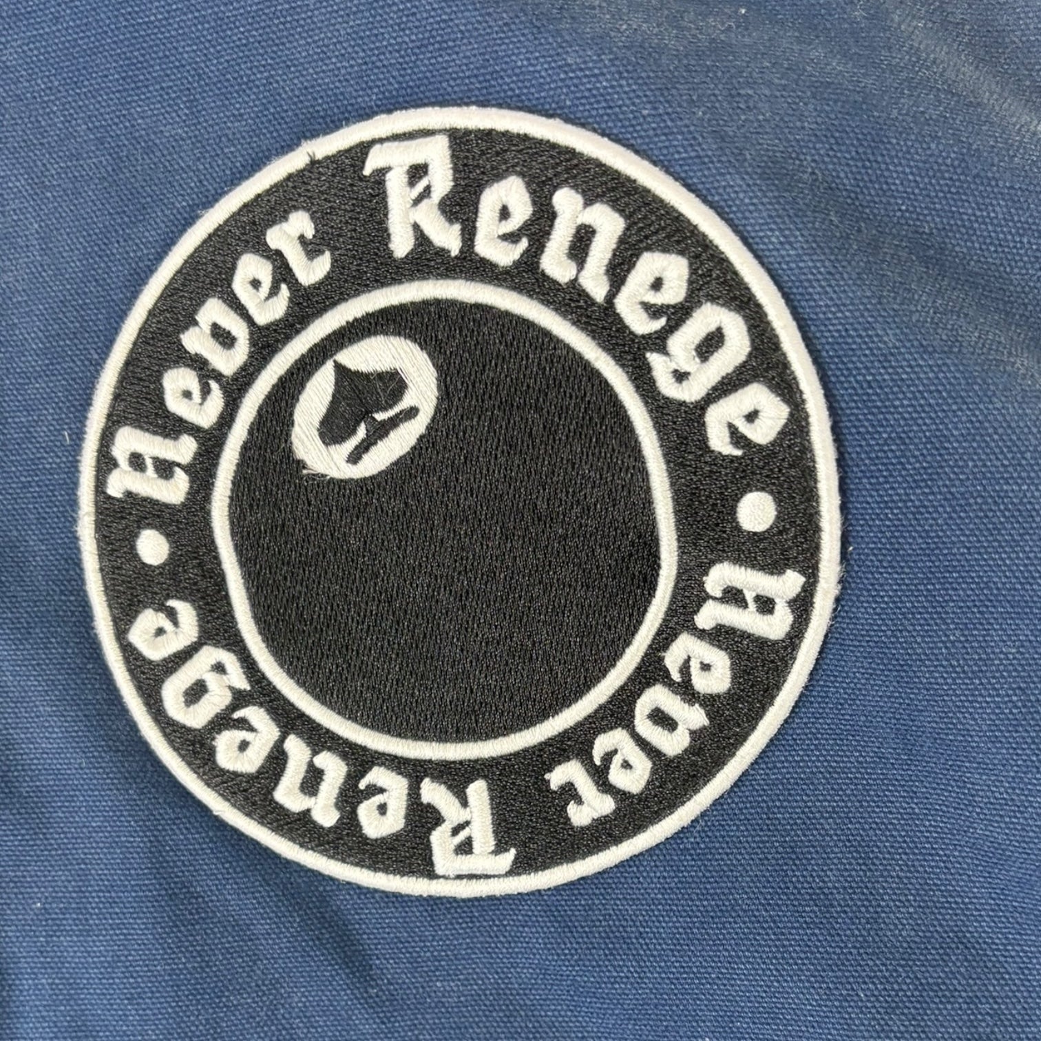 Stussy x Denim Tears Never Renege Canvas Work Jacket Blue
