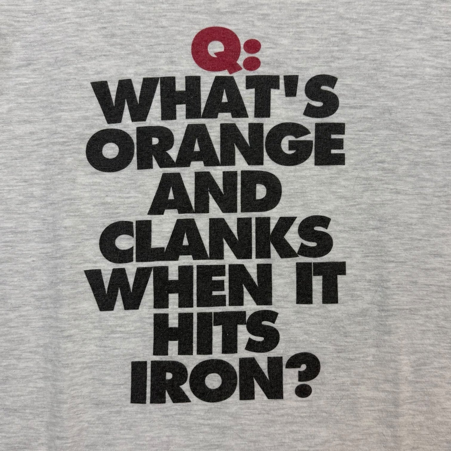 Vintage Nike Q&A Tee Grey