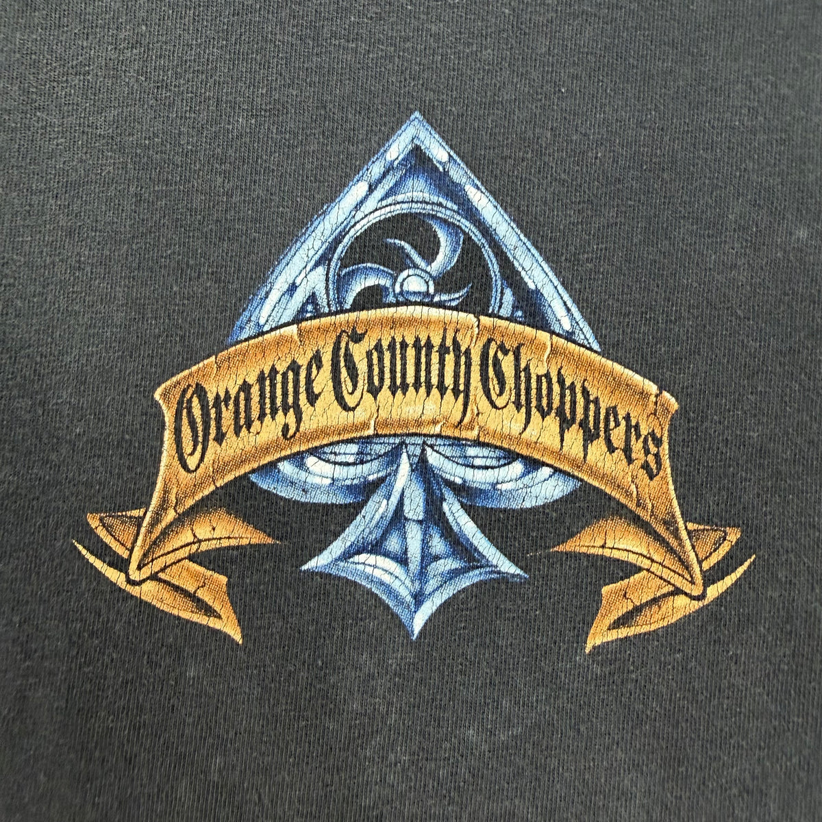 Vintage Orange County Choppers Spade Tee Black