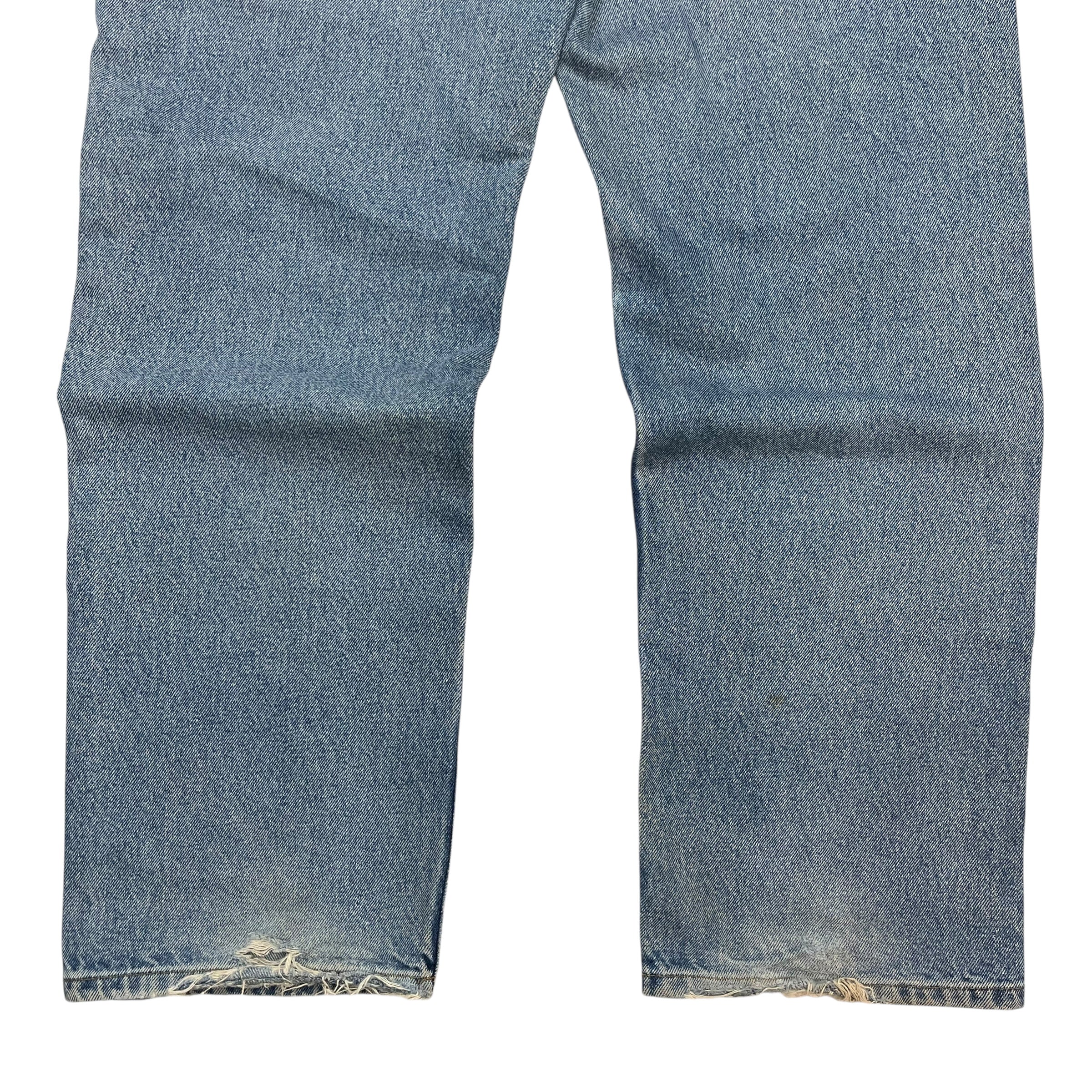 Vintage Carhartt Denim Work Pants Light Wash Blue