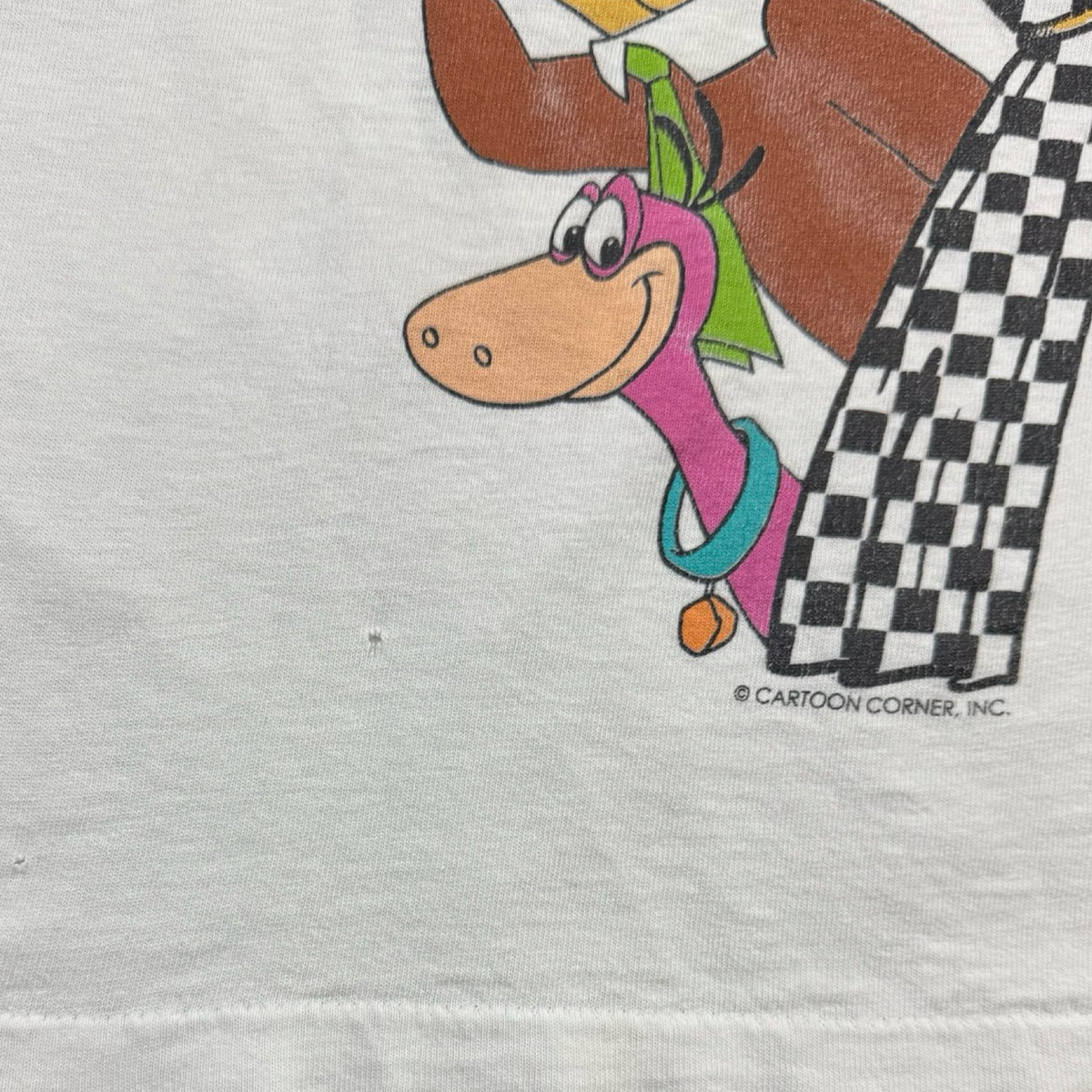 1993 Cartoon Network Characters Behind The Curtain TV Promo T-Shirt