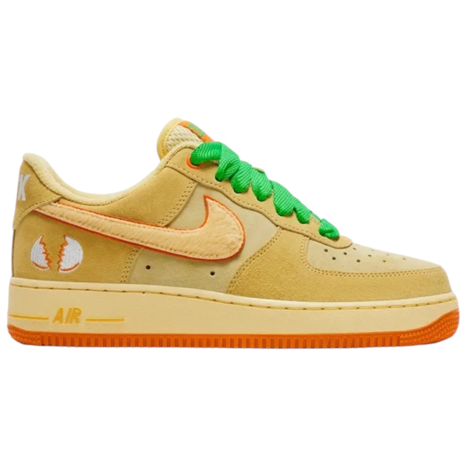 Nike Air Force 1 Low Ducks Of A Feather University Of Oregon Duck Or Egg PE