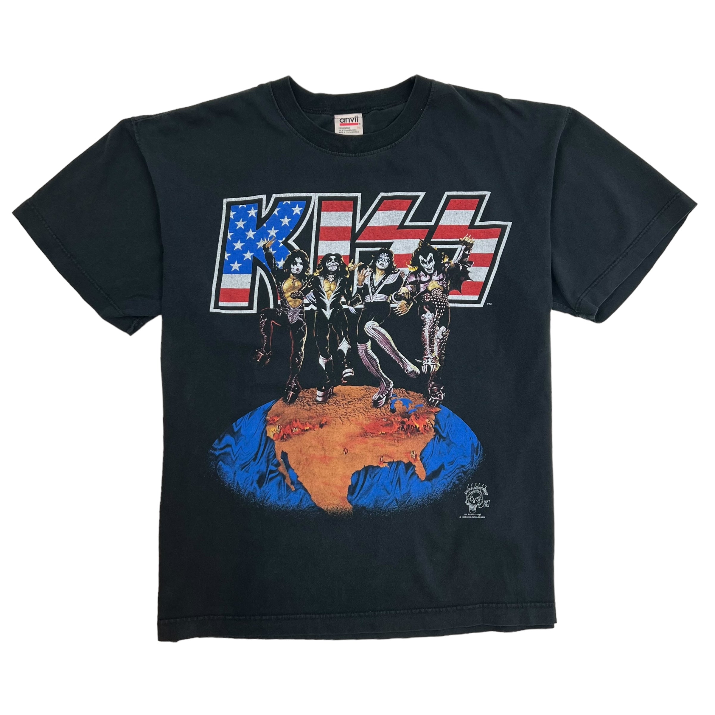 1996 KISS Black Tour Shirt
