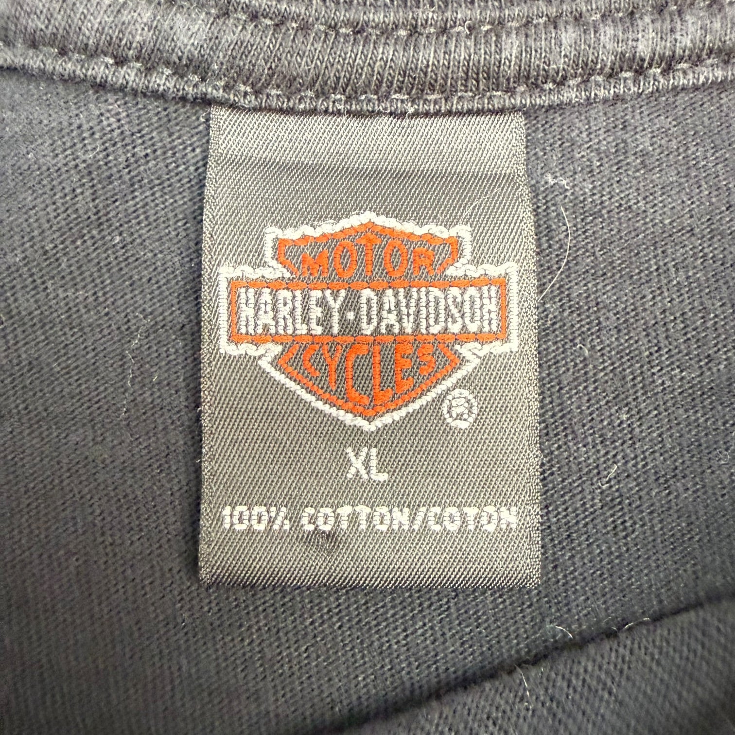 Vintage Harley Davidson Of Cranbrook Tee Black