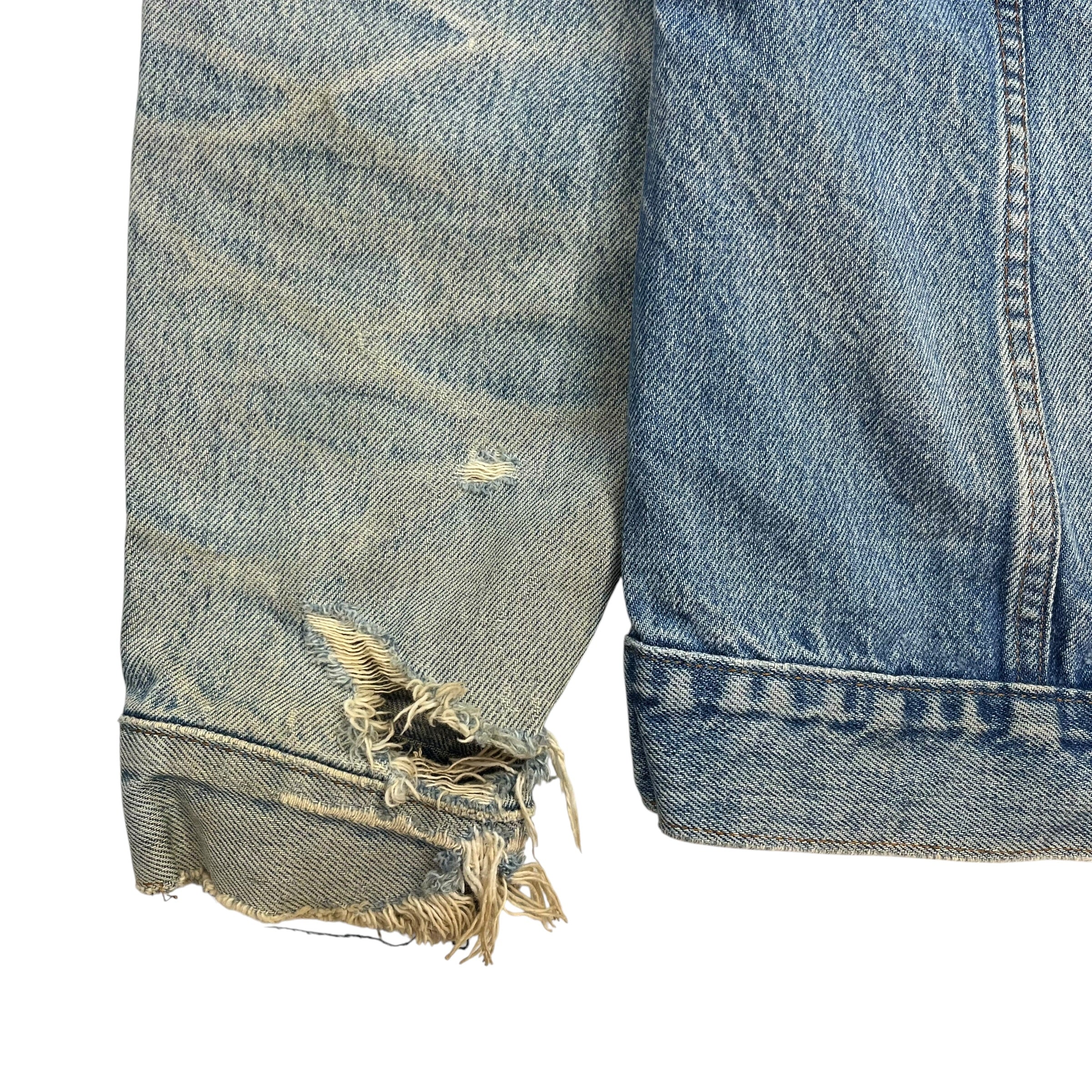 Vintage Levi’s Distressed Denim Trucker Jacket