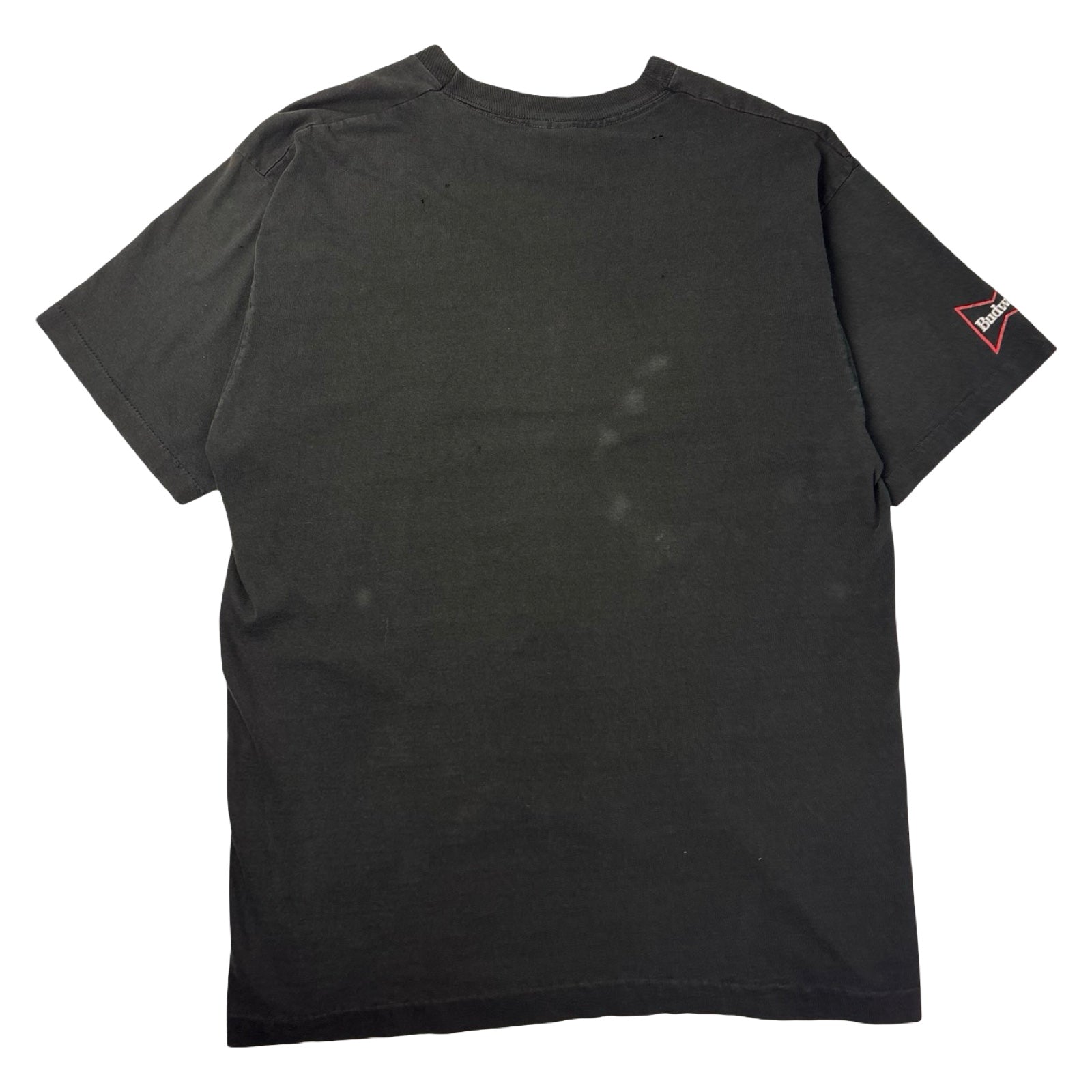 1992 Budweiser King Of Beers Cowboy T-Shirt Black