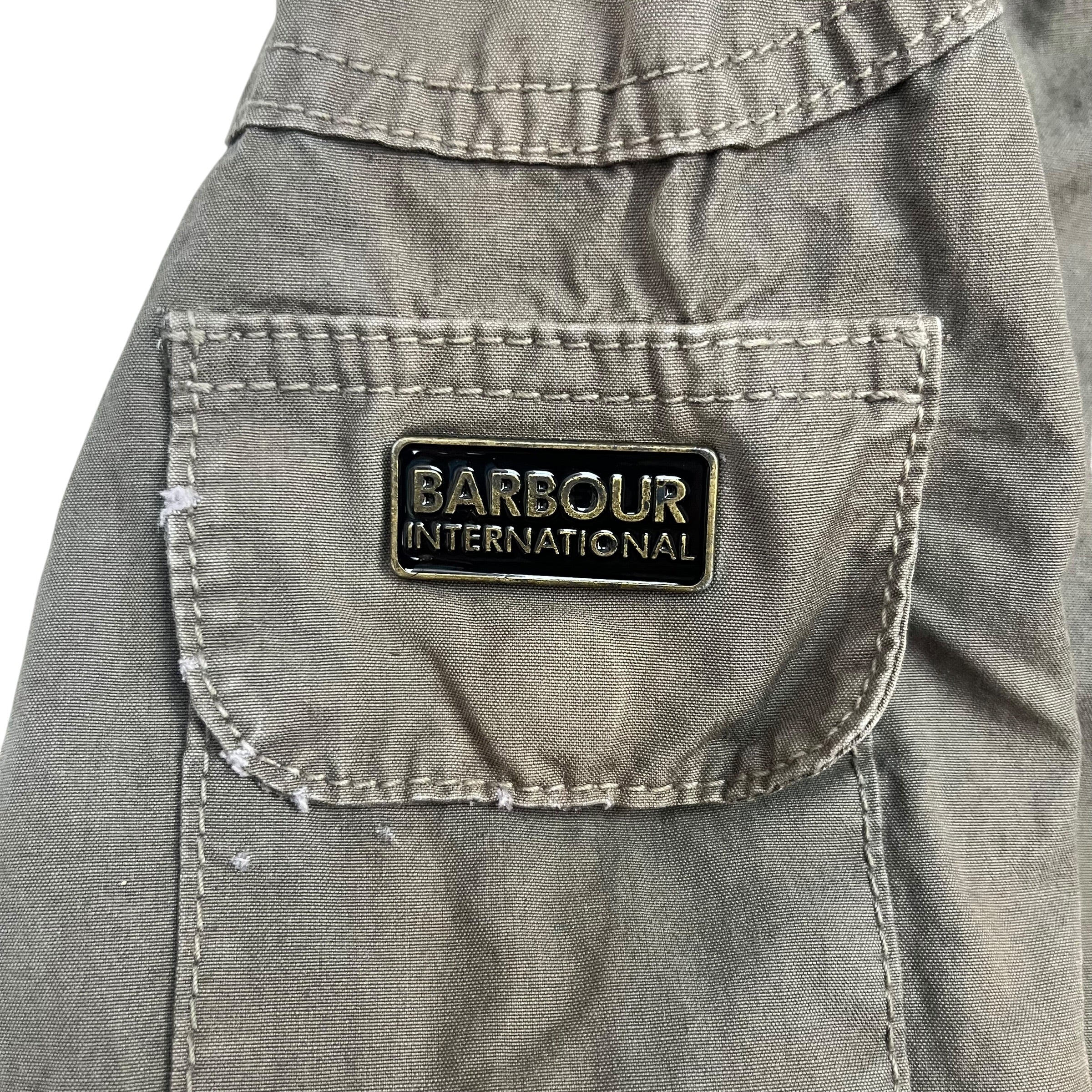 (W) Barbour International Broton Jacket Light Brown