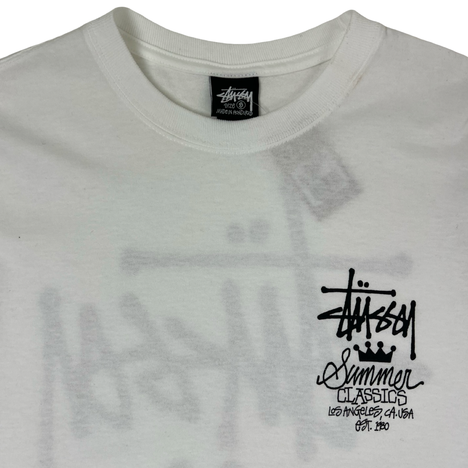 Stussy Summer Classic T-Shirt White