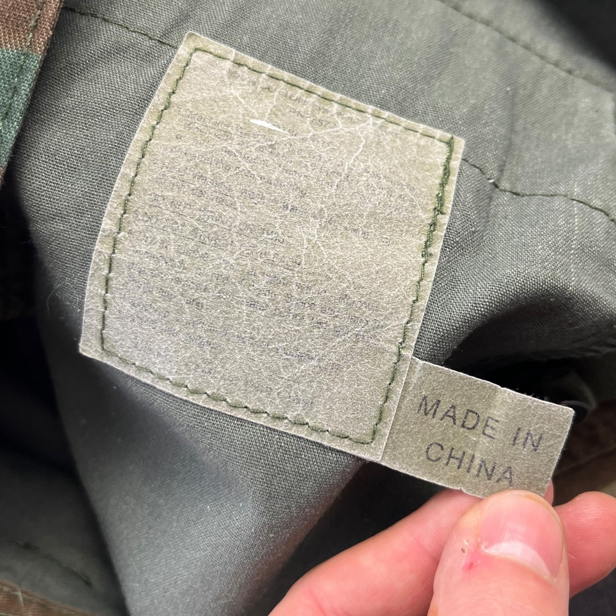 Vintage Woodland Camo Cargo Pants