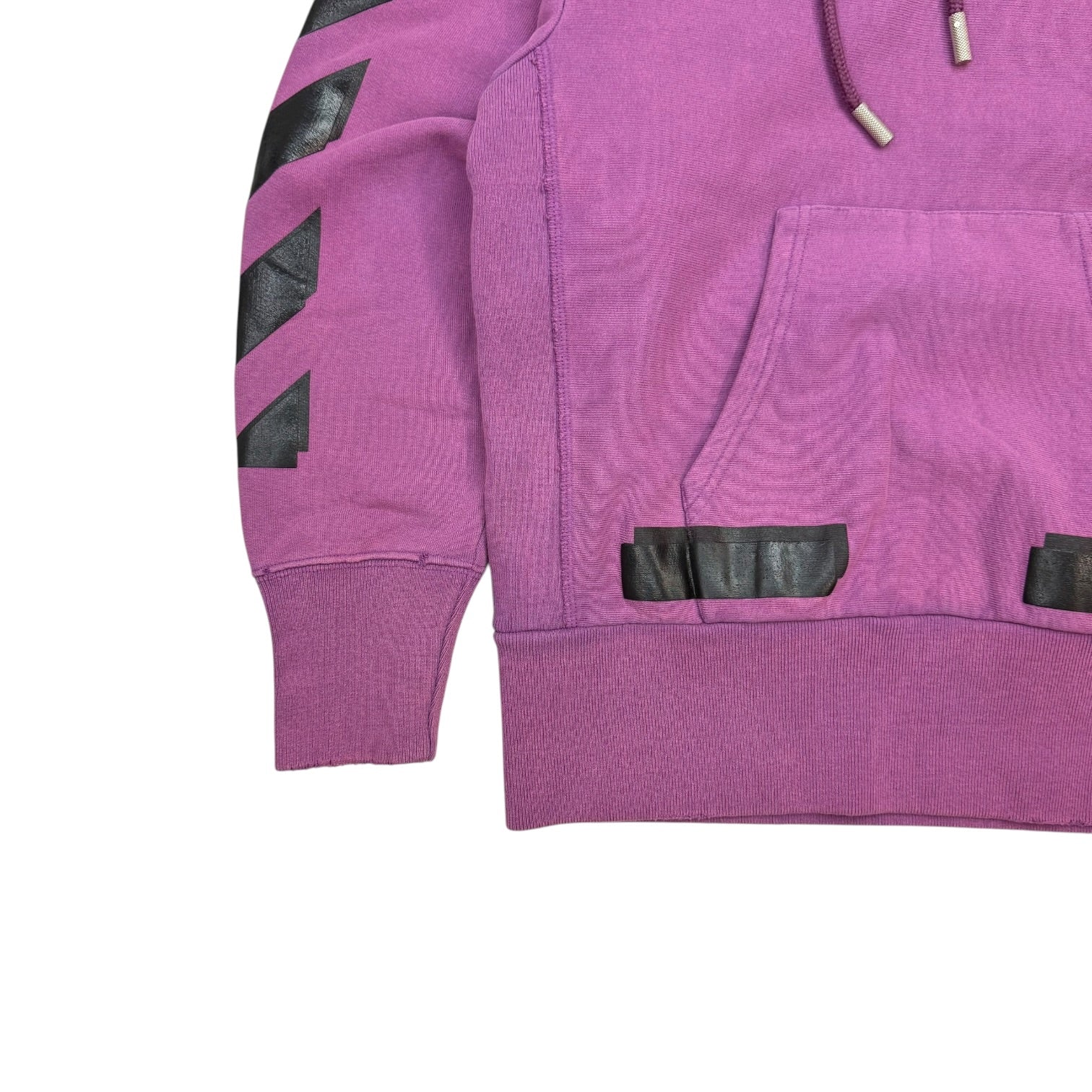 Off-White x Champion Reverse Weave Hoodie Purple