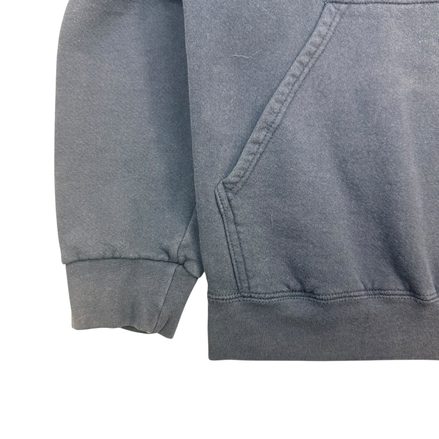 Vintage Nike Mini Swoosh Hoodie Navy Blue