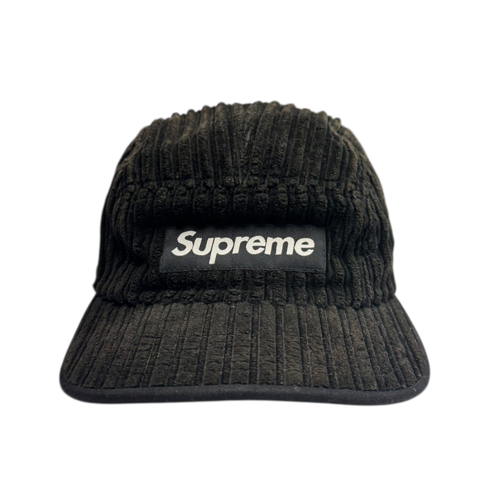 Supreme Corduroy Camp Cap Black