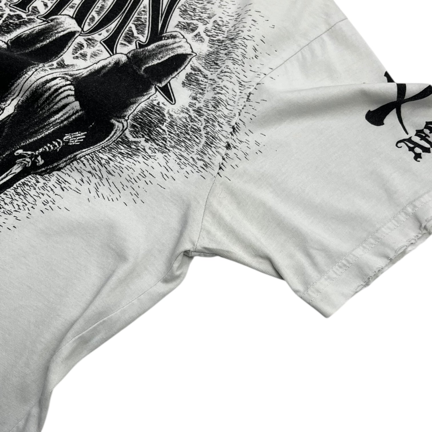 Vintage Y2K Affliction Sean Sherk Tee White
