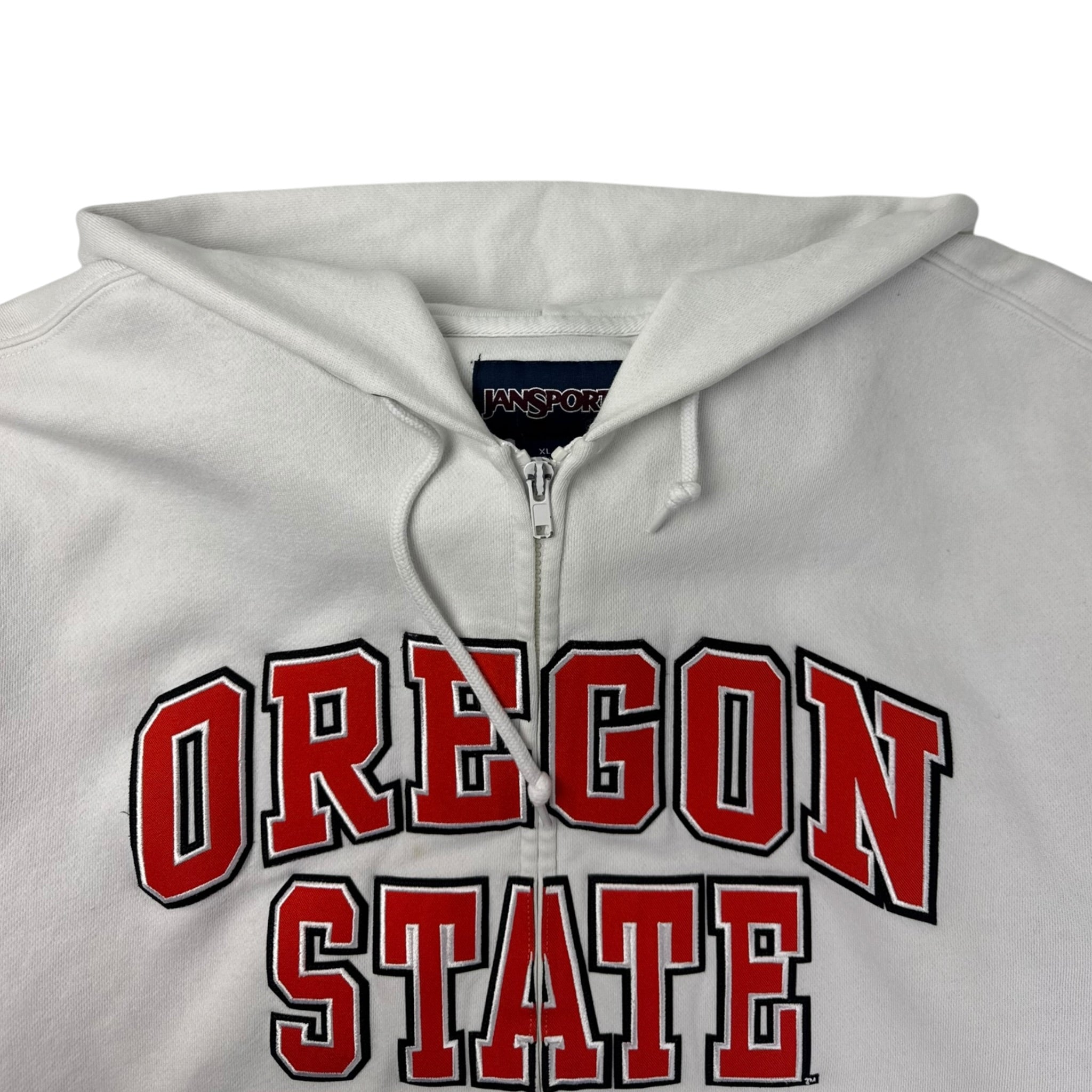 Vintage Jansport Oregon State Zip Up Hoodie
