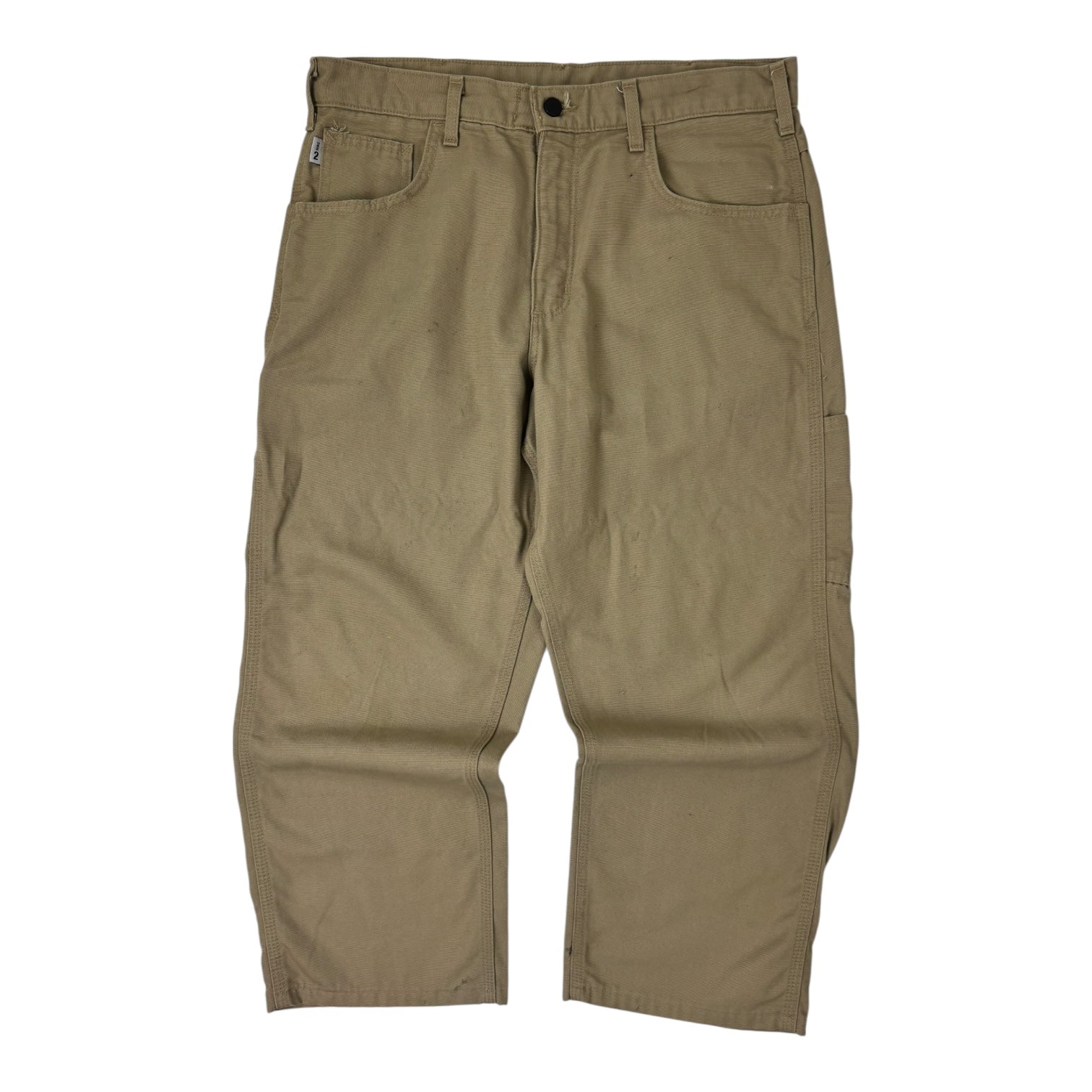 Vintage Carhartt Fire Resistant Workwear Pant Beige