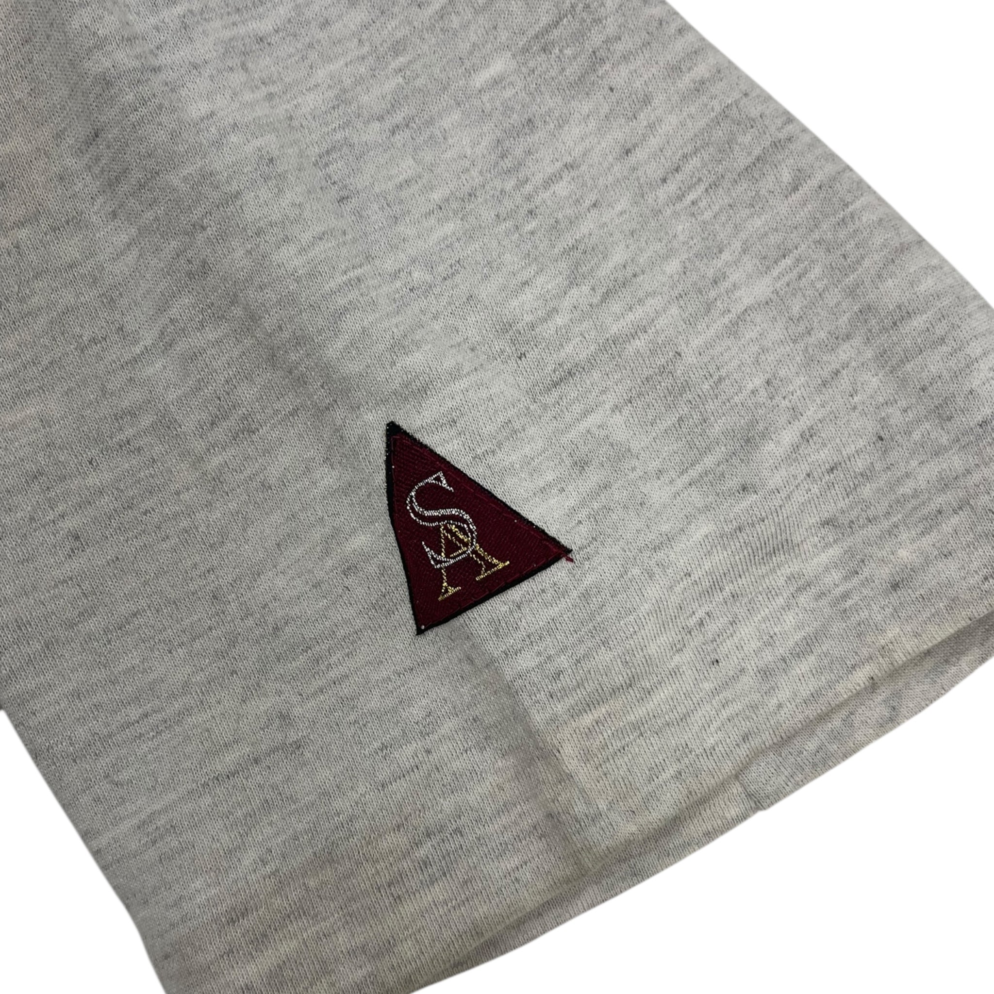 1992 Tampa Bay Lightning Hockey Club T-Shirt Heather Grey