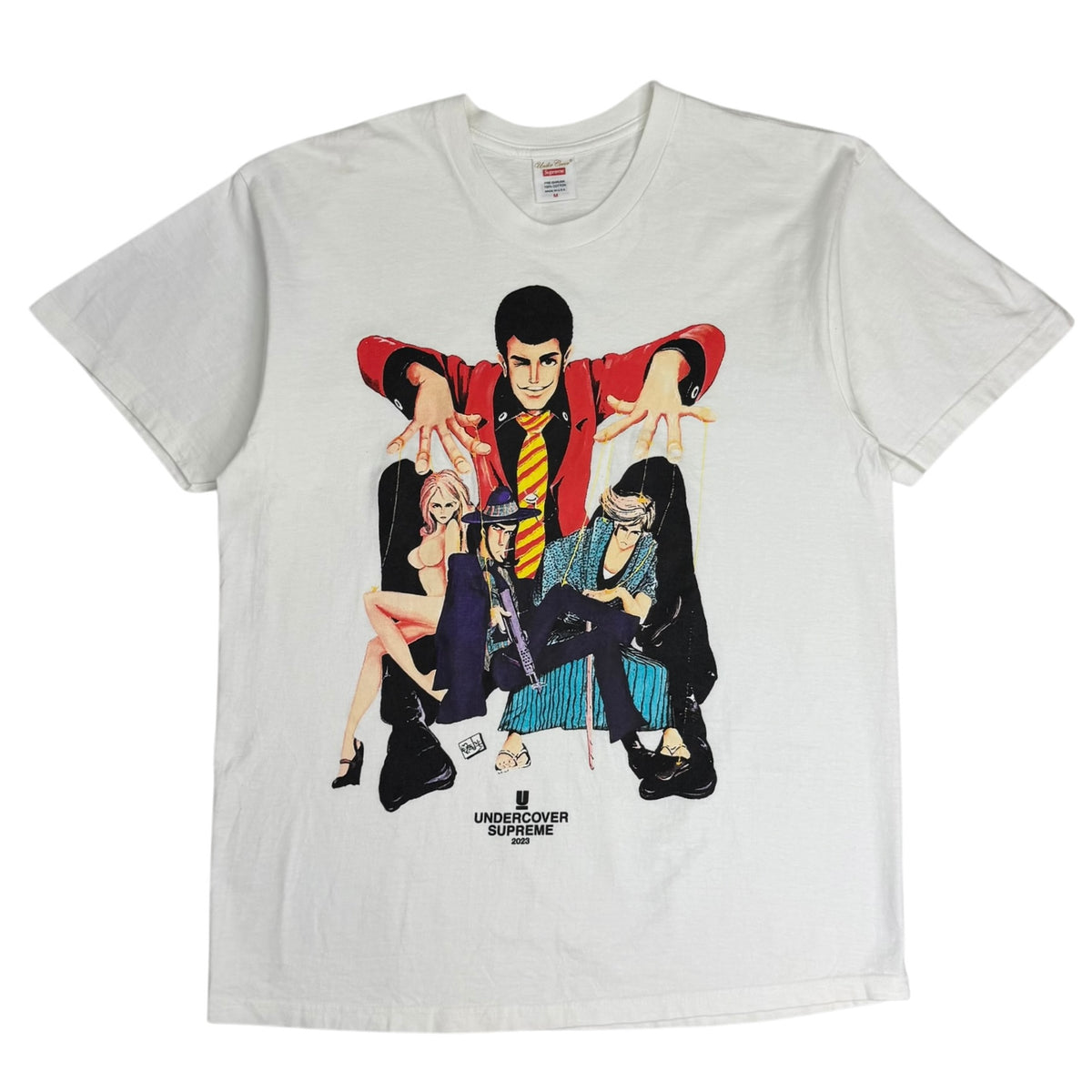 SS23 Supreme x UNDERCOVER Lupin Tee White